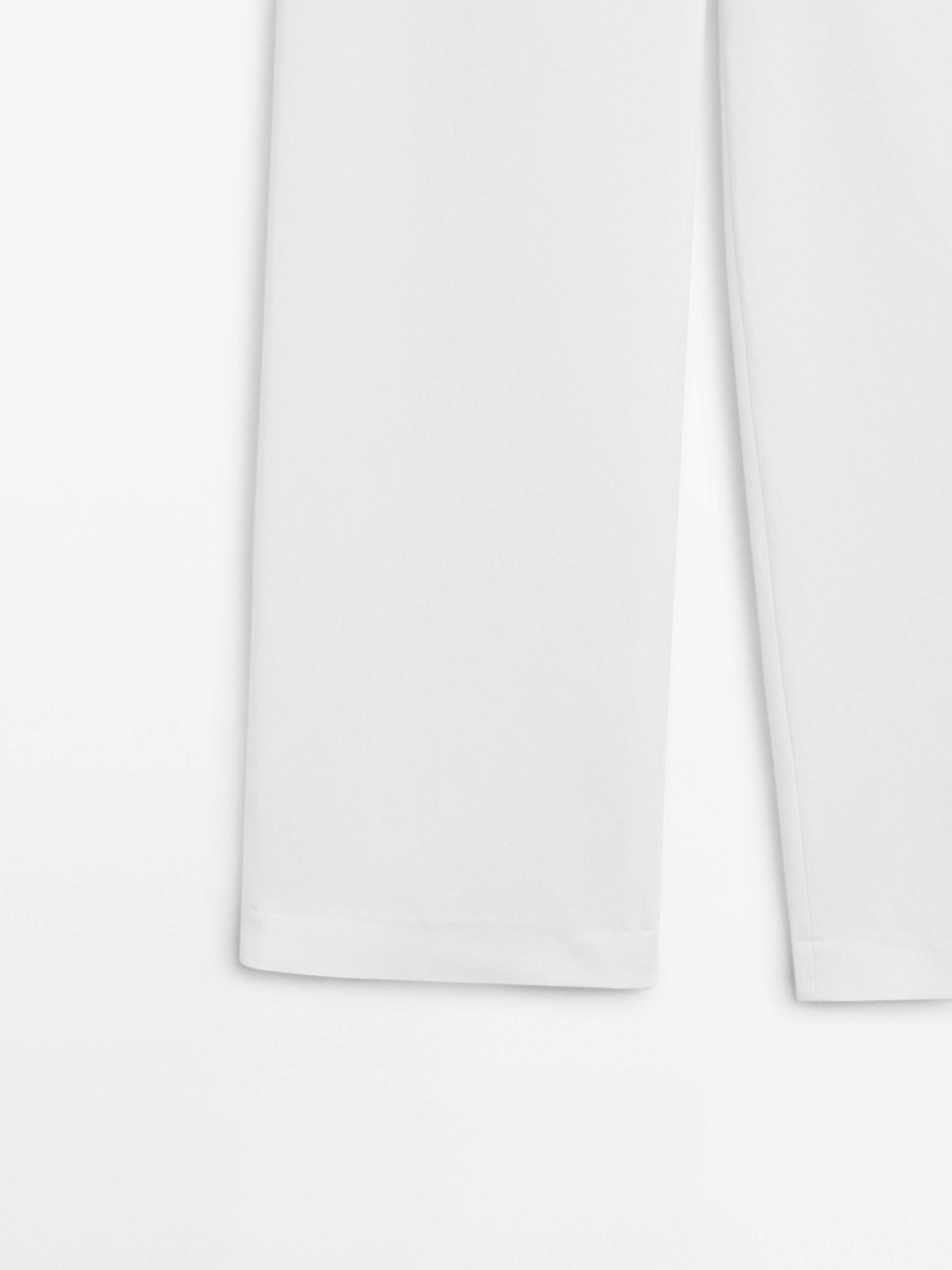 Pantalon droit avec boucle