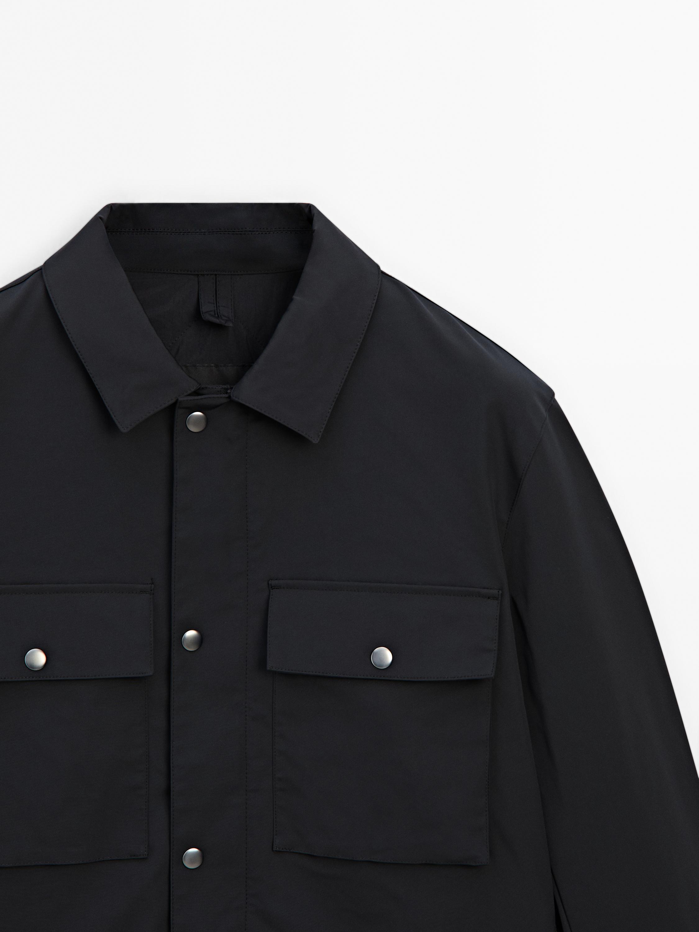 Jacket with pocket details