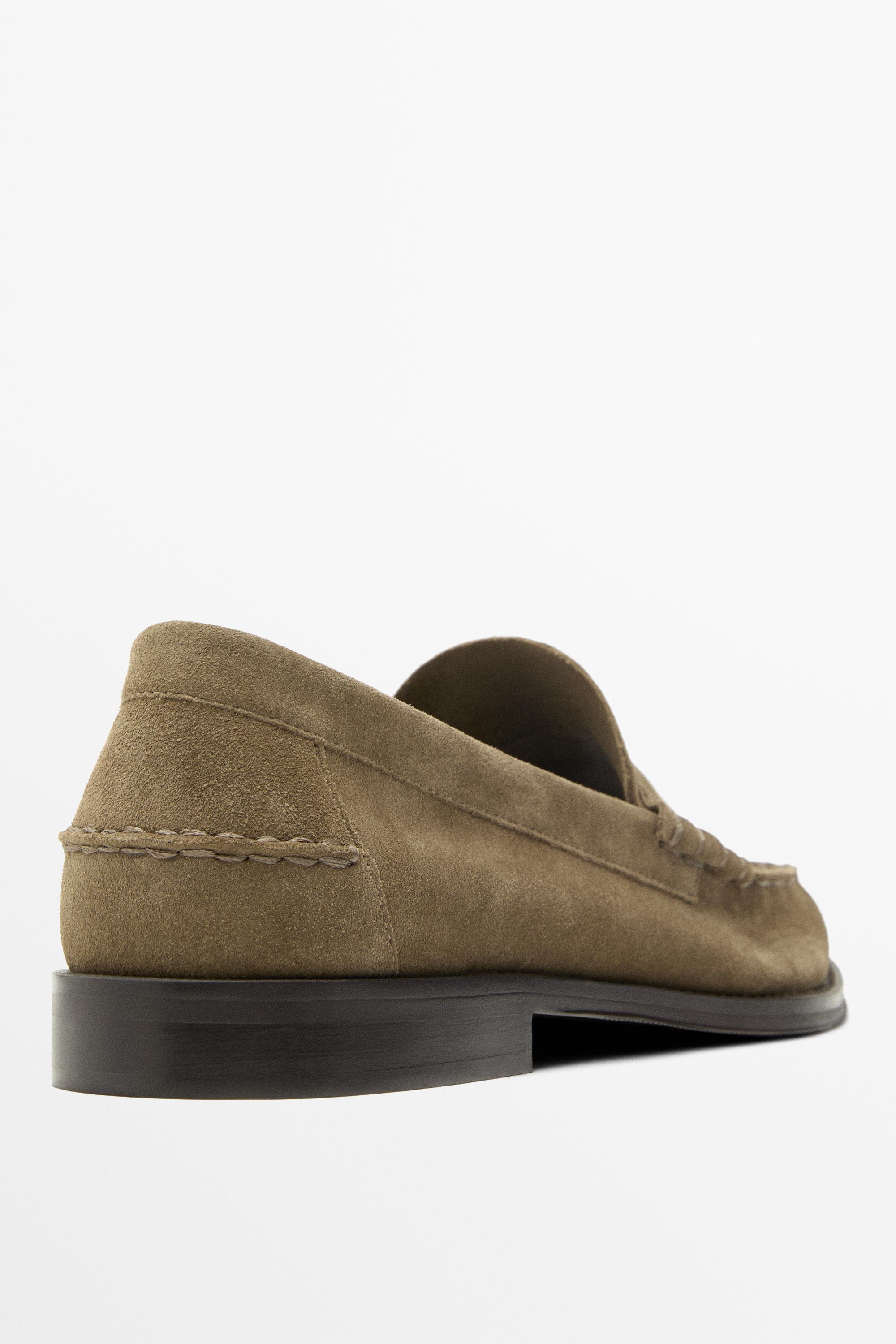 Penny loafers — STONE