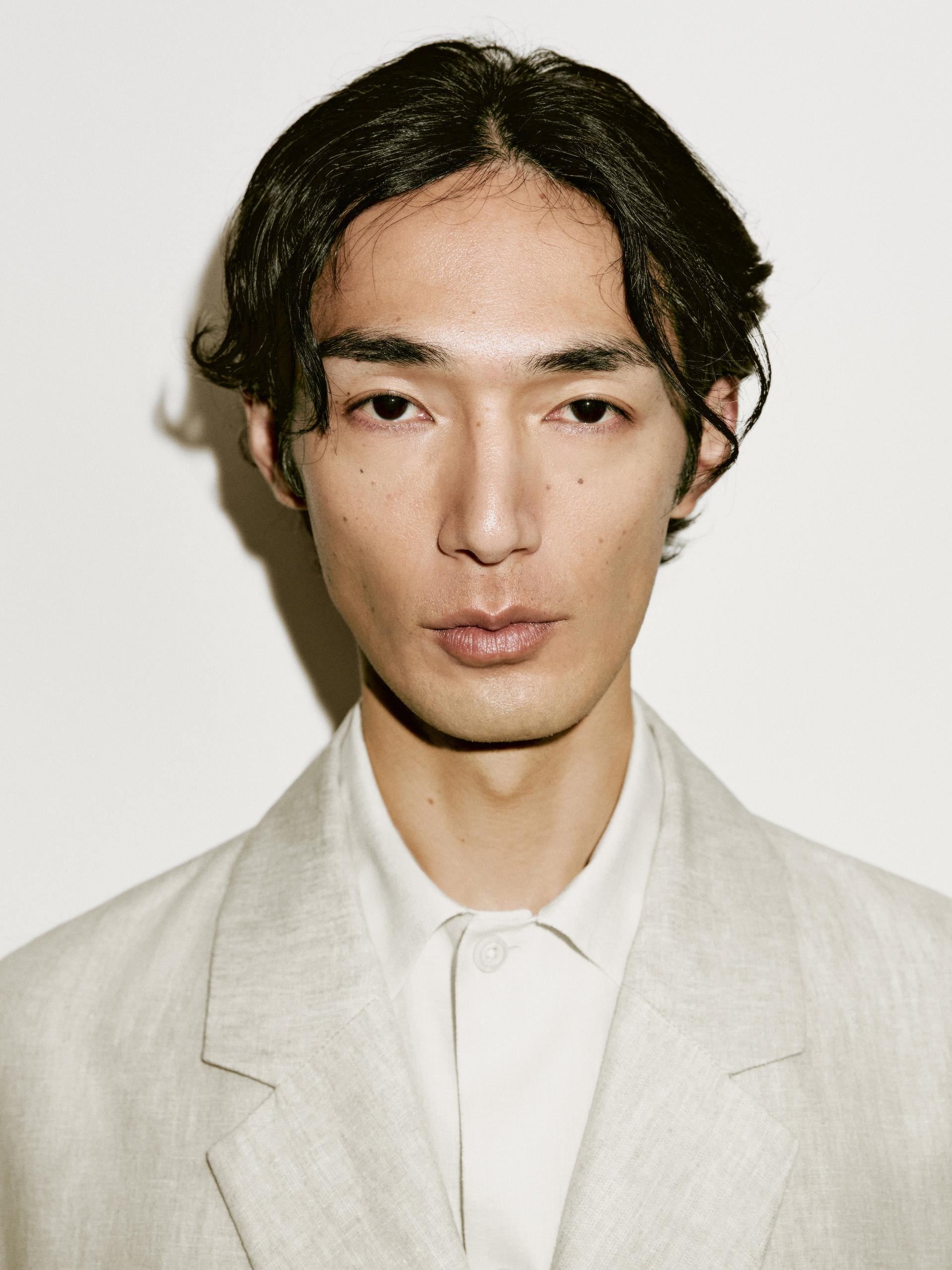 Trench 100 % Lin - Limited Edition - Sable - L-Xl - Massimo Dutti - Homme