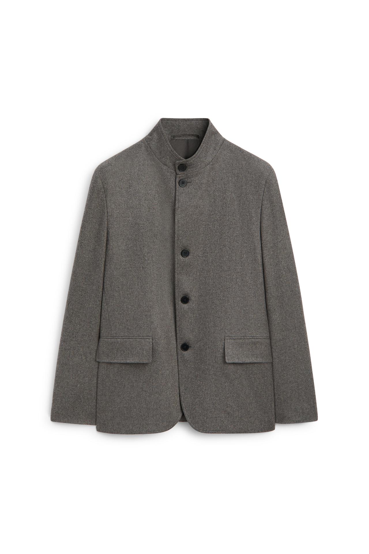 100% wool total look overshirt - LIMITED EDITION — MEDIUM ECRU