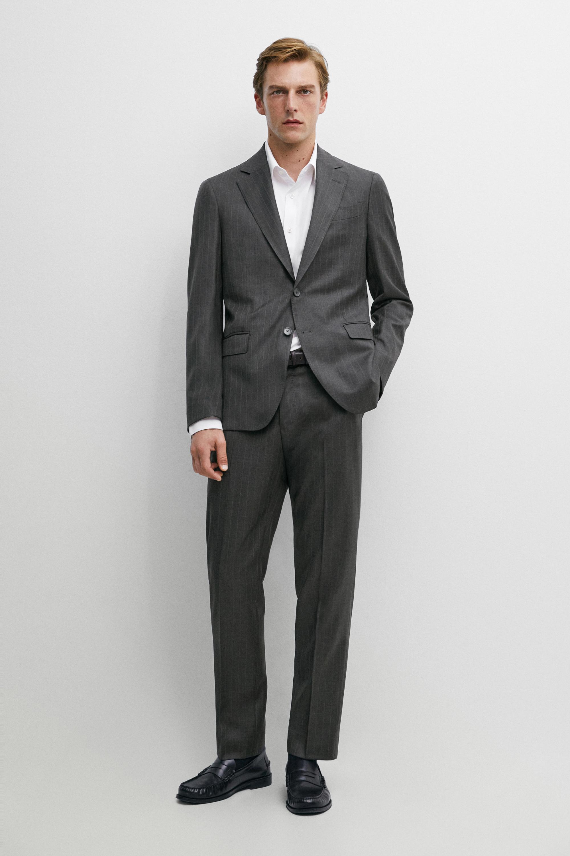 Slim fit stretch shirt — WHITE