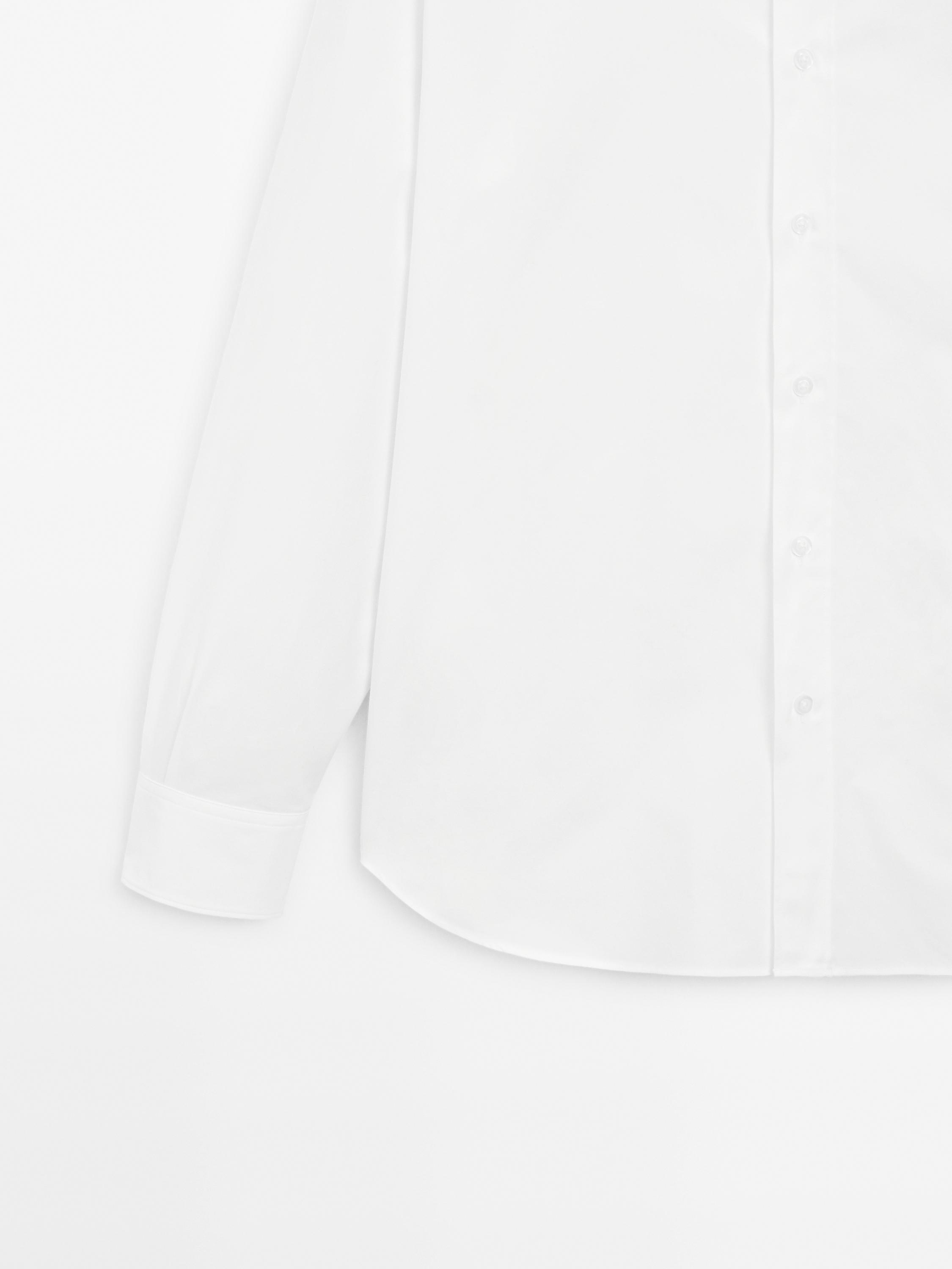 Regular fit 100% cotton twill shirt