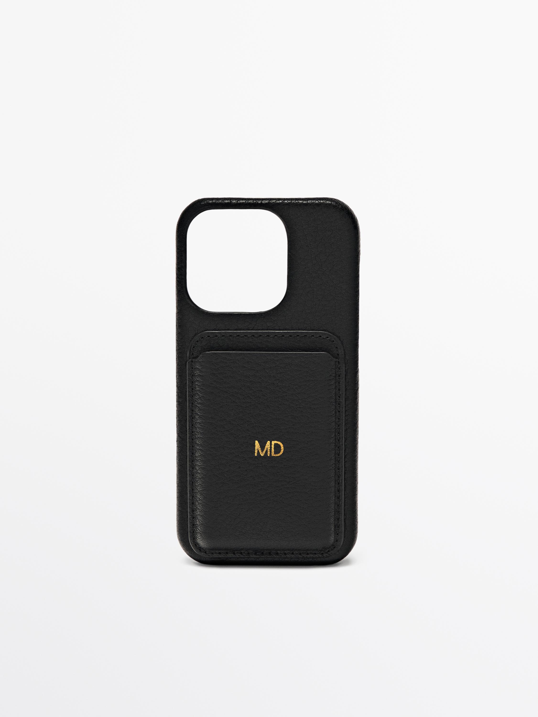 Fodral till iPhone 16 Pro i nappaläder