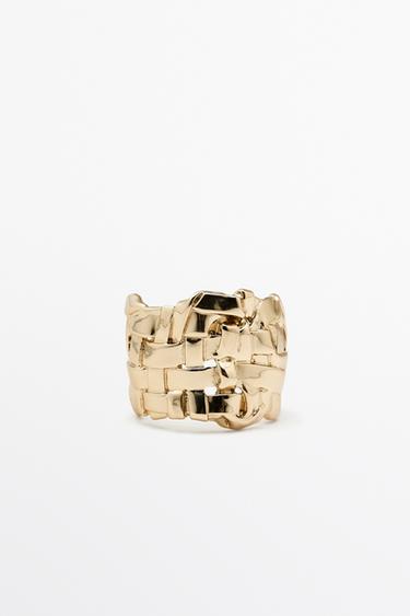 Basket detail ring — GOLDEN 1