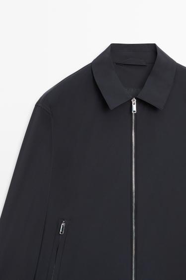 Lightweight short jacket — NAVY BLUE 9