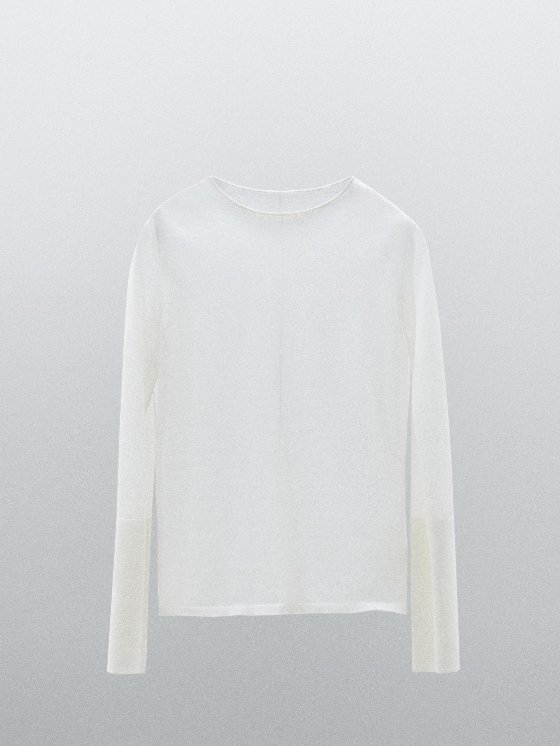 Pull couture en coton mélangé - Studio