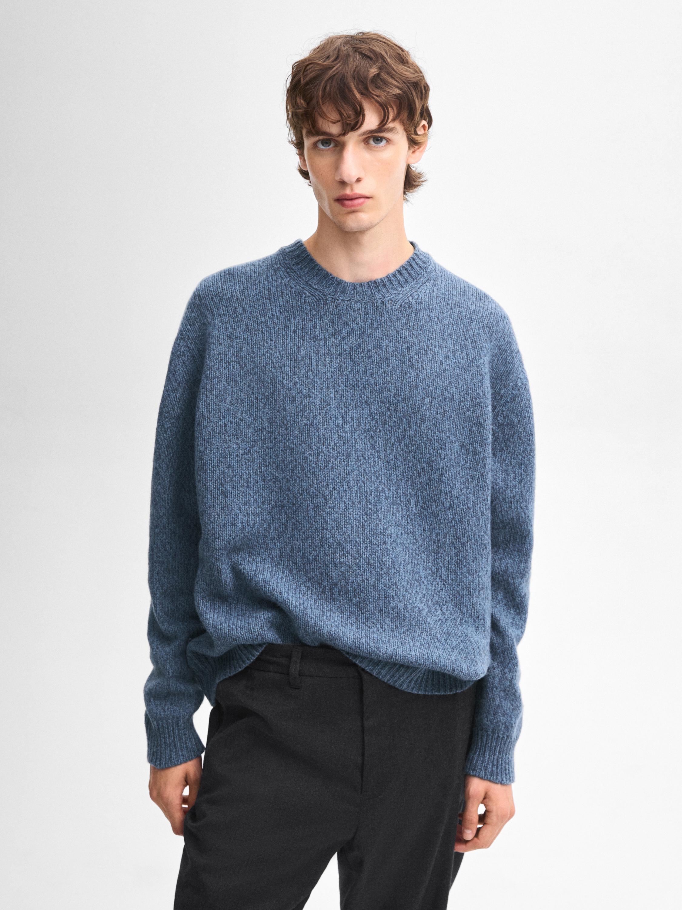 Men s Crew neck jumpers Massimo Dutti