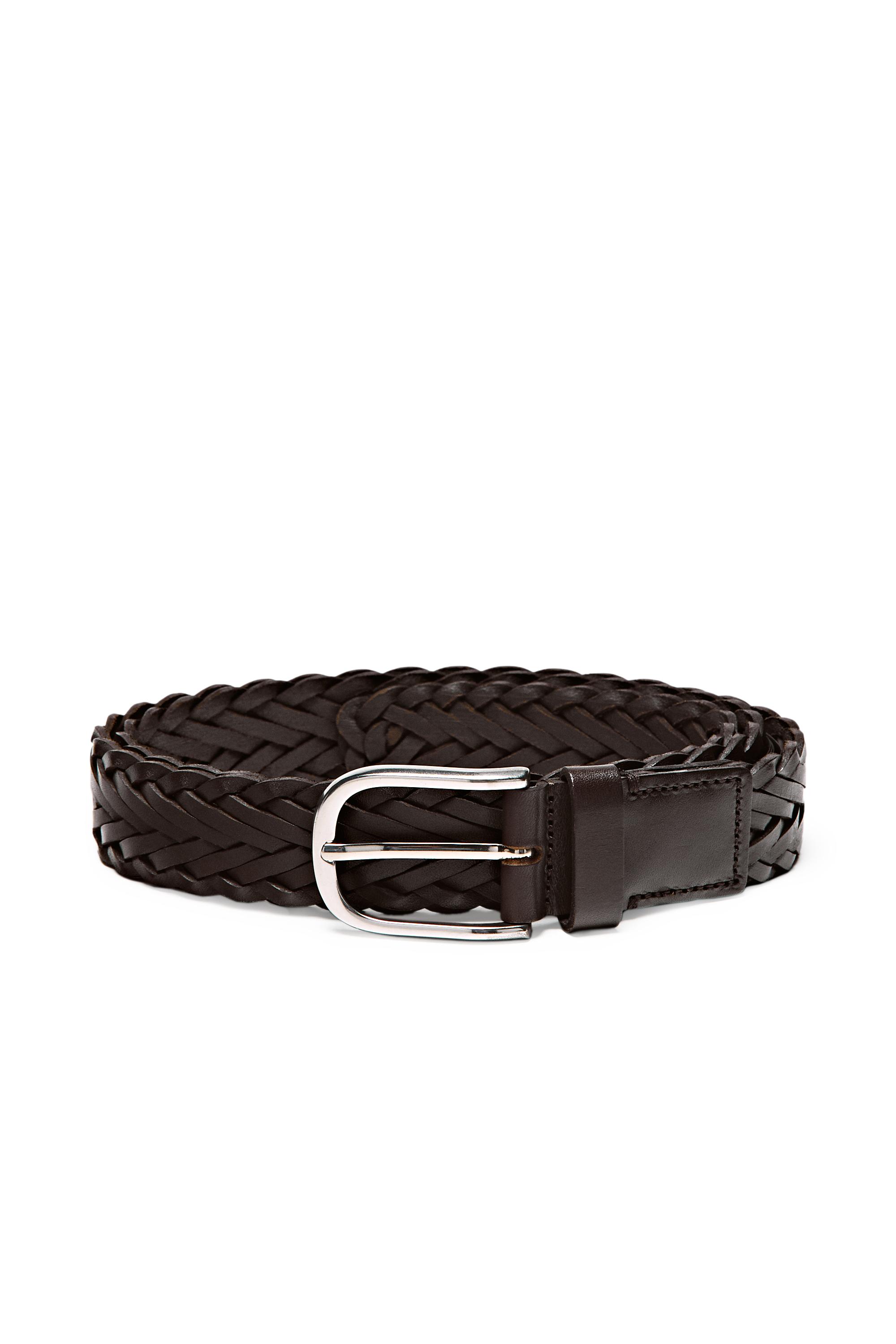 Massimo Dutti Örgü deri kemer görsel 4