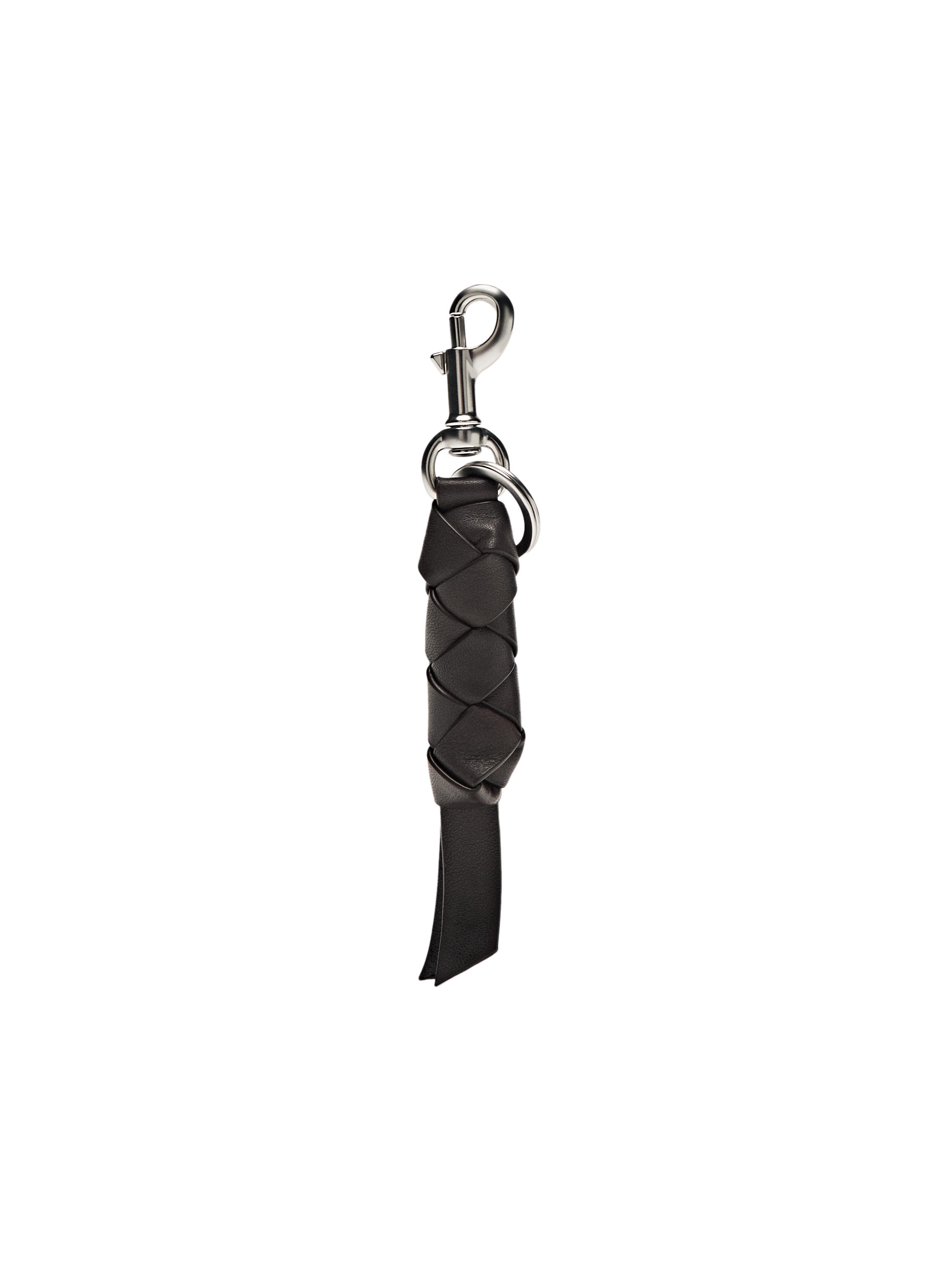 KMRii leather fringe tie-die stole