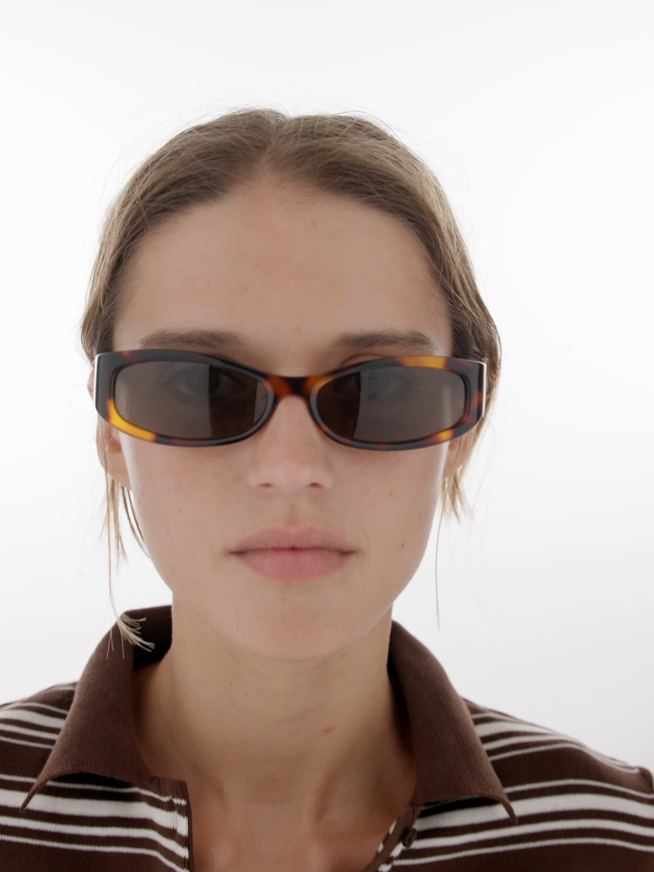 Small elongated sunglasses