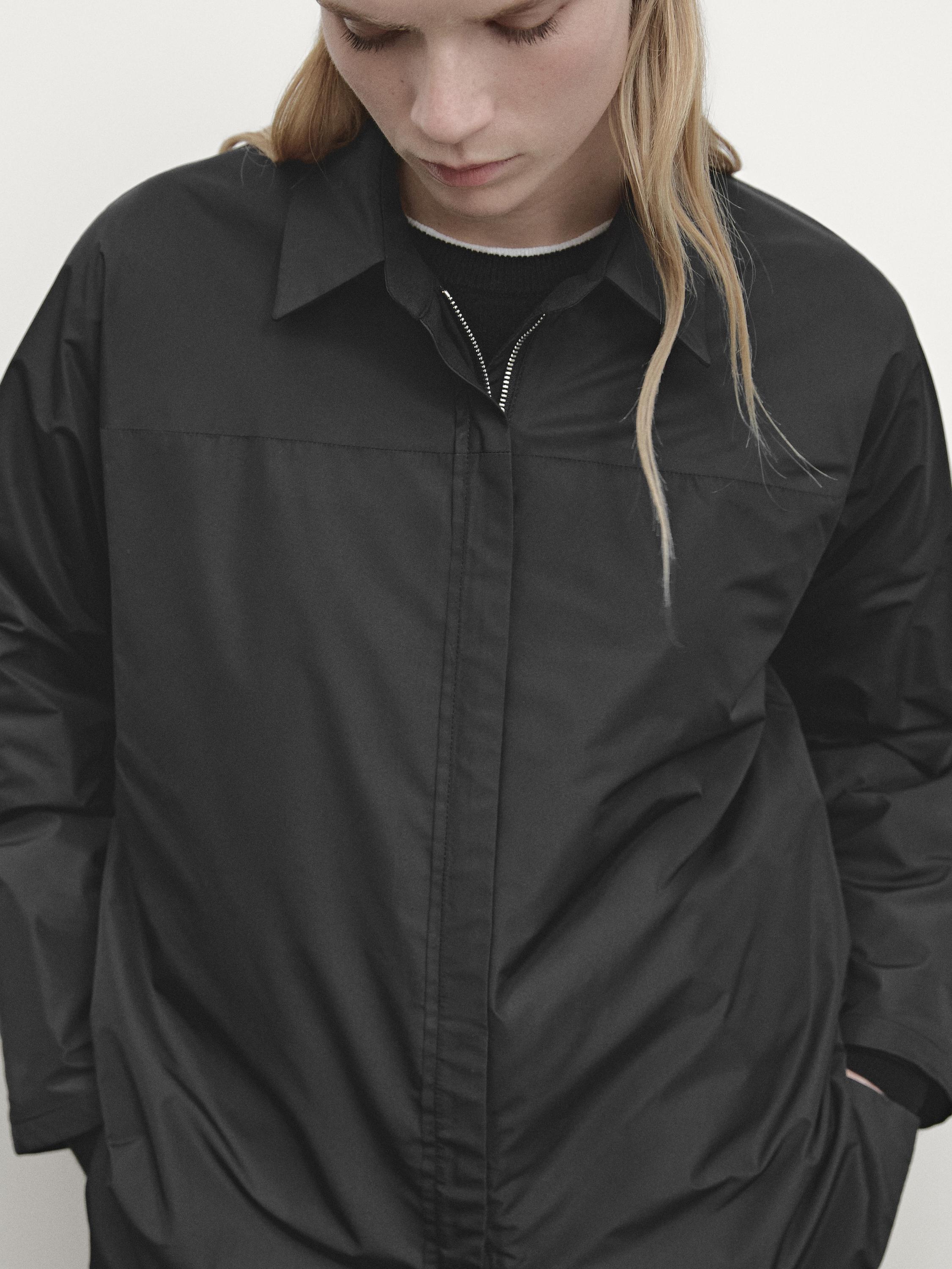 Veste double en tissu technique