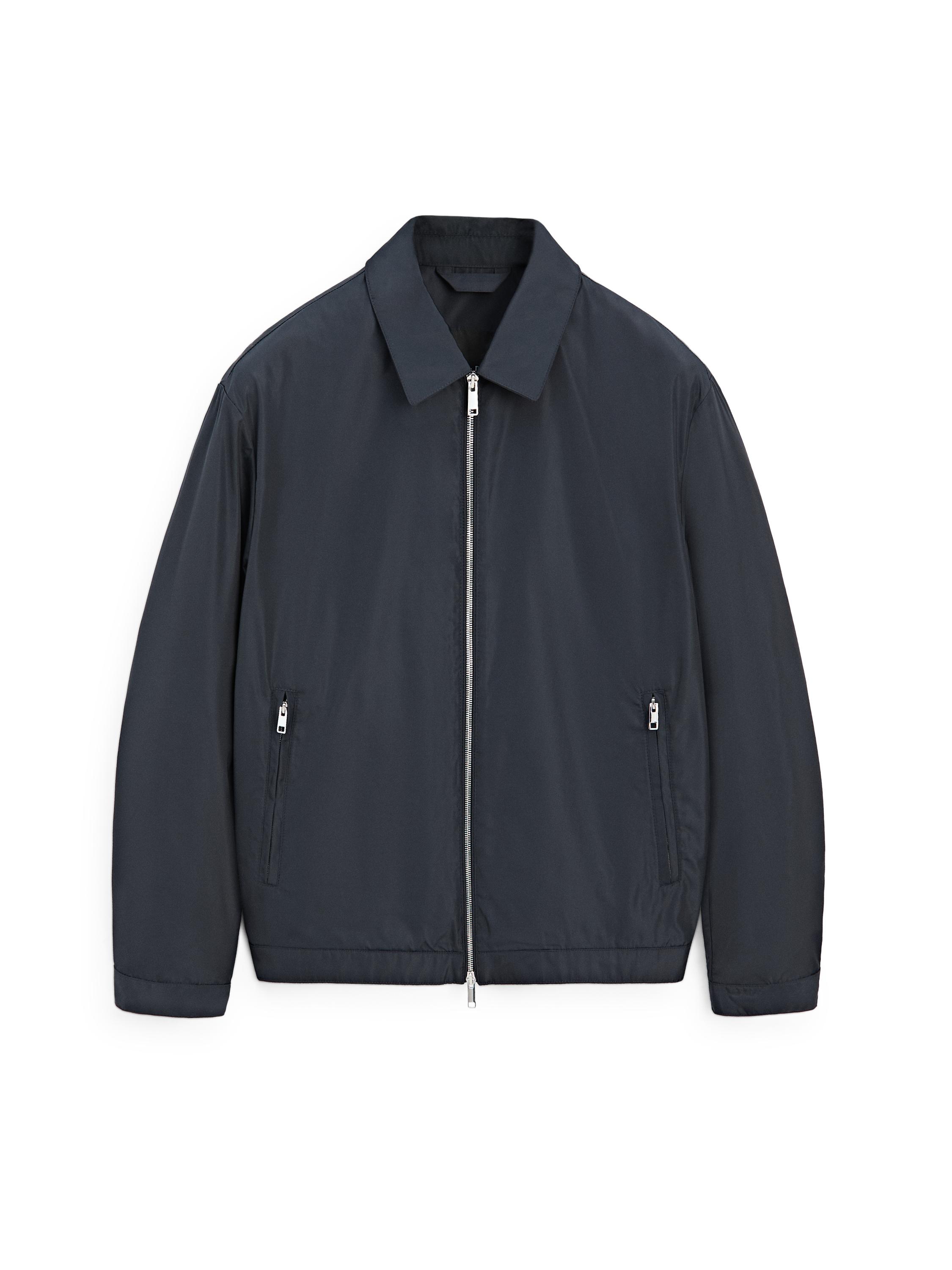 Kısa teknik kumaş ceket