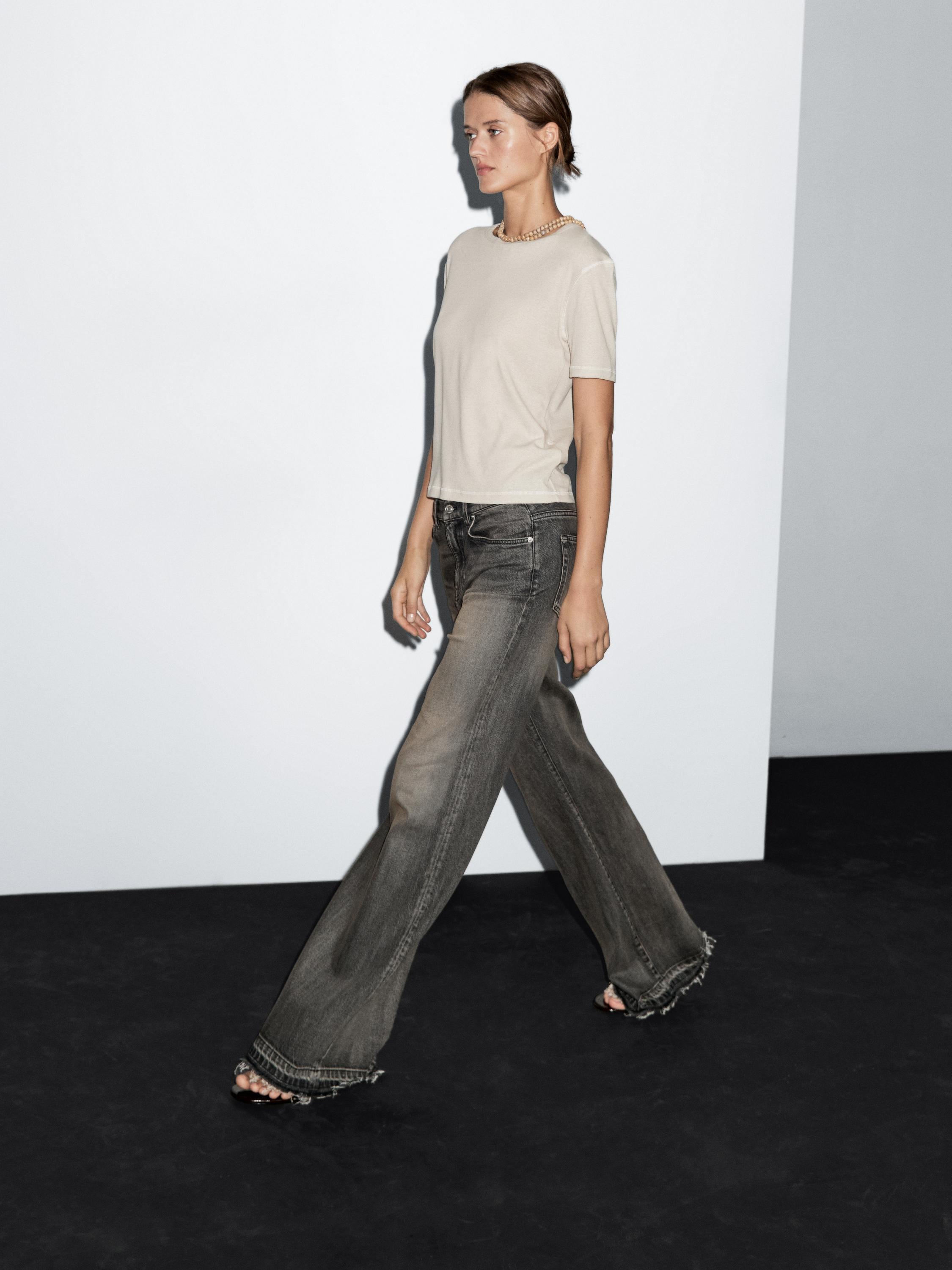 Jean flare mid-rise