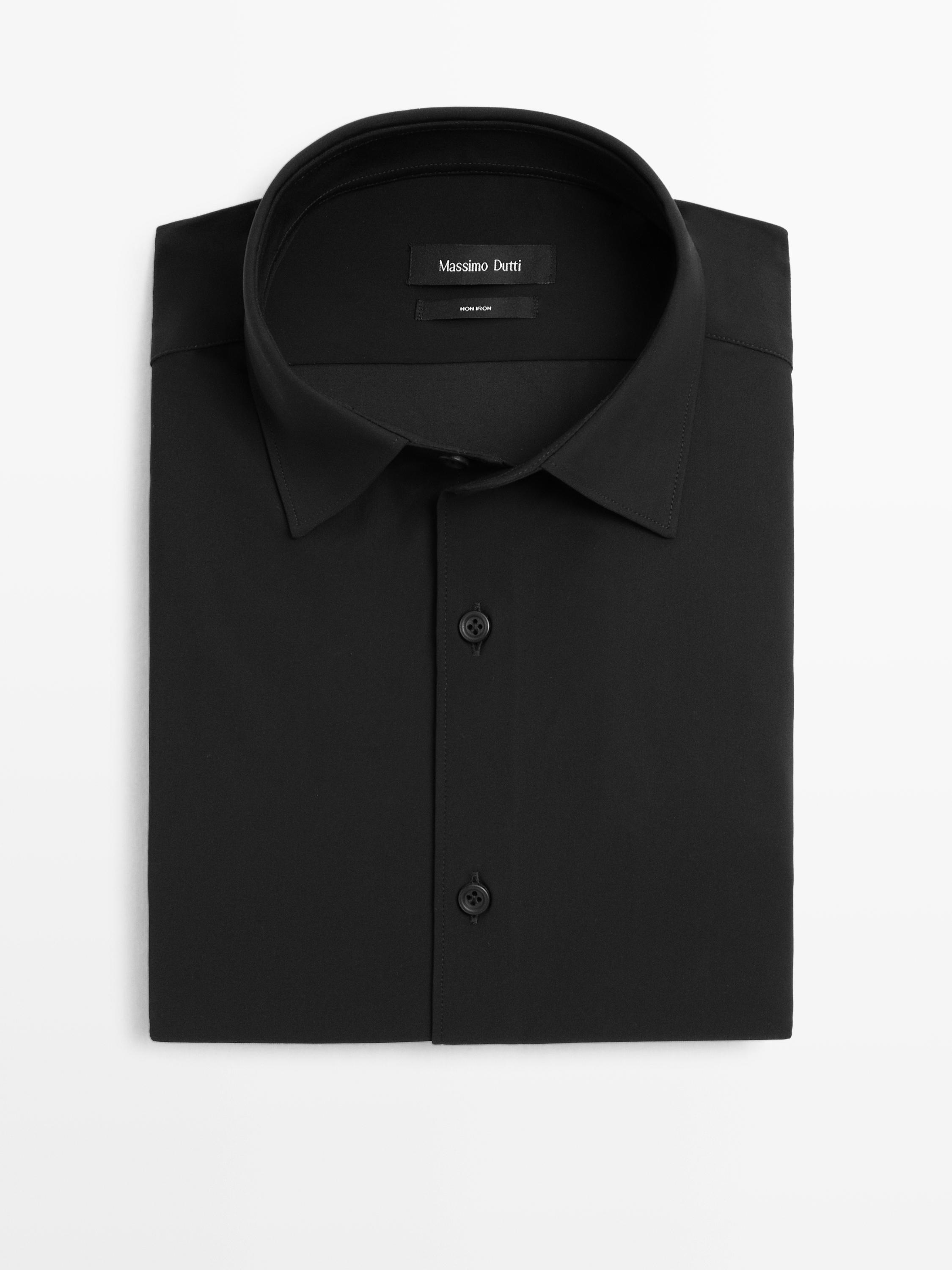 Slim-Fit-Hemd aus Stretchgewebe