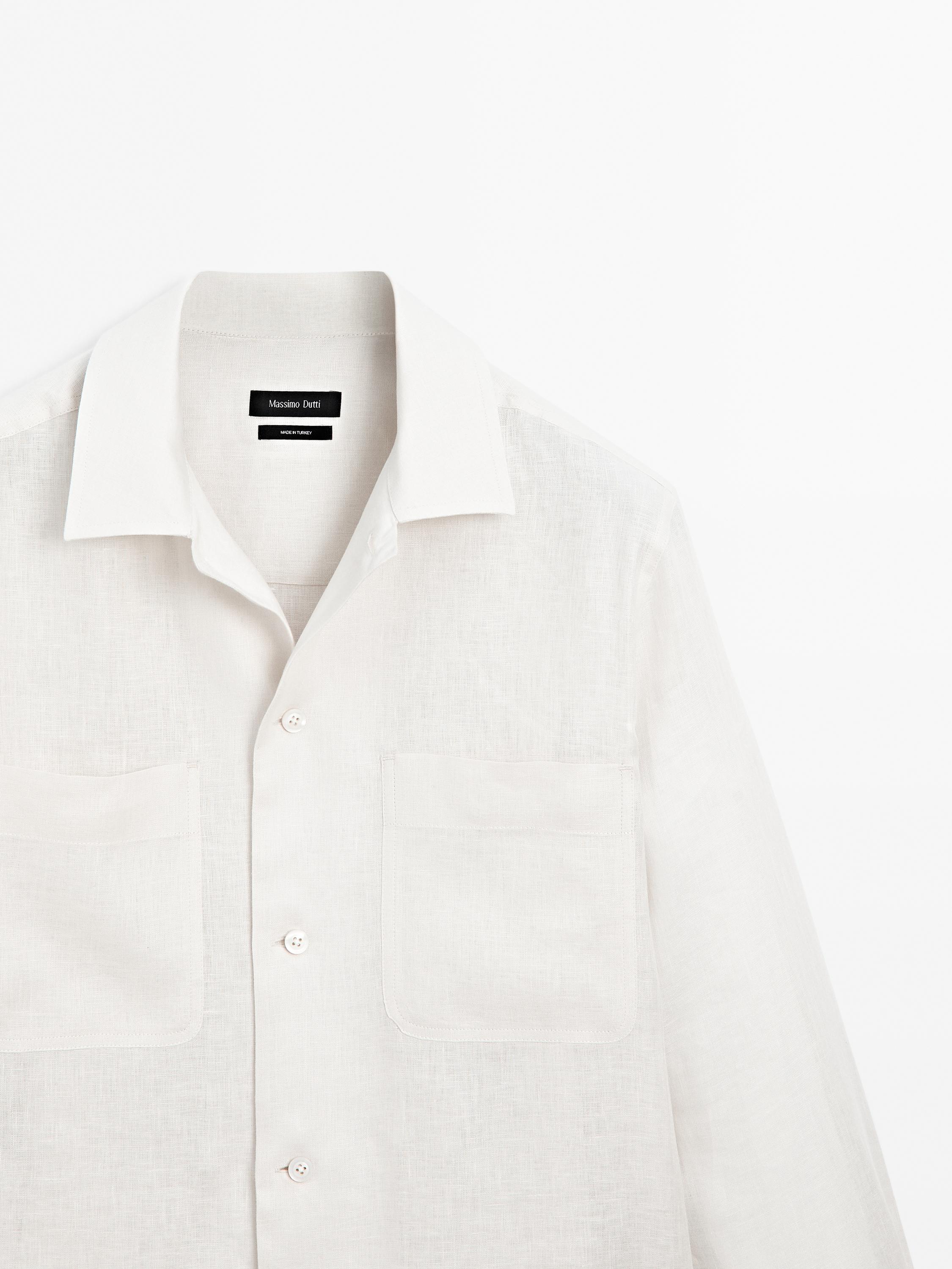 Surchemise légère 100 % lin - Limited Edition
