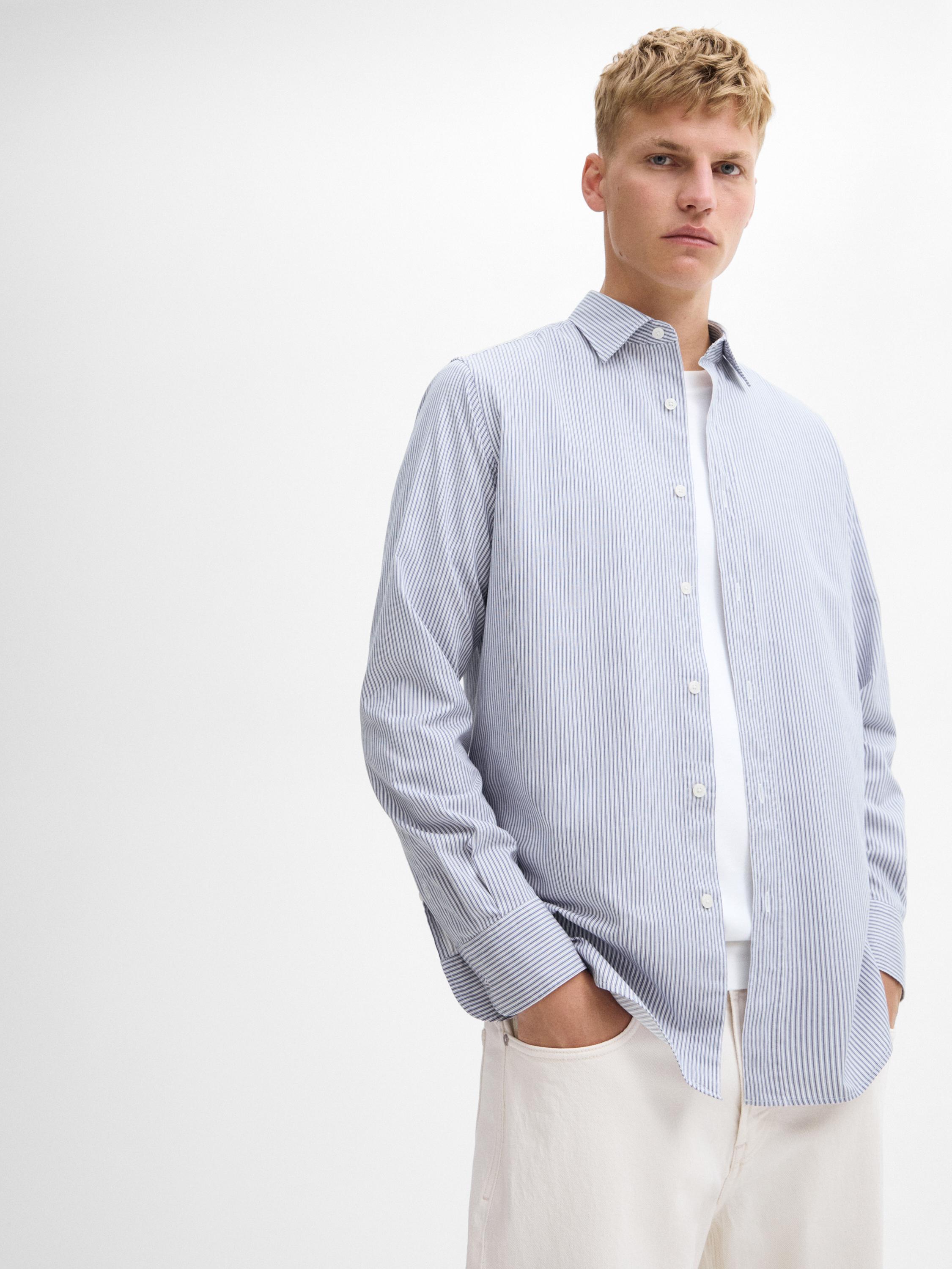 Chemise manches courtes blanche coton oxford homme grande taille Capel Chemise manches courtes blanche coton oxford homme grande taille Capel