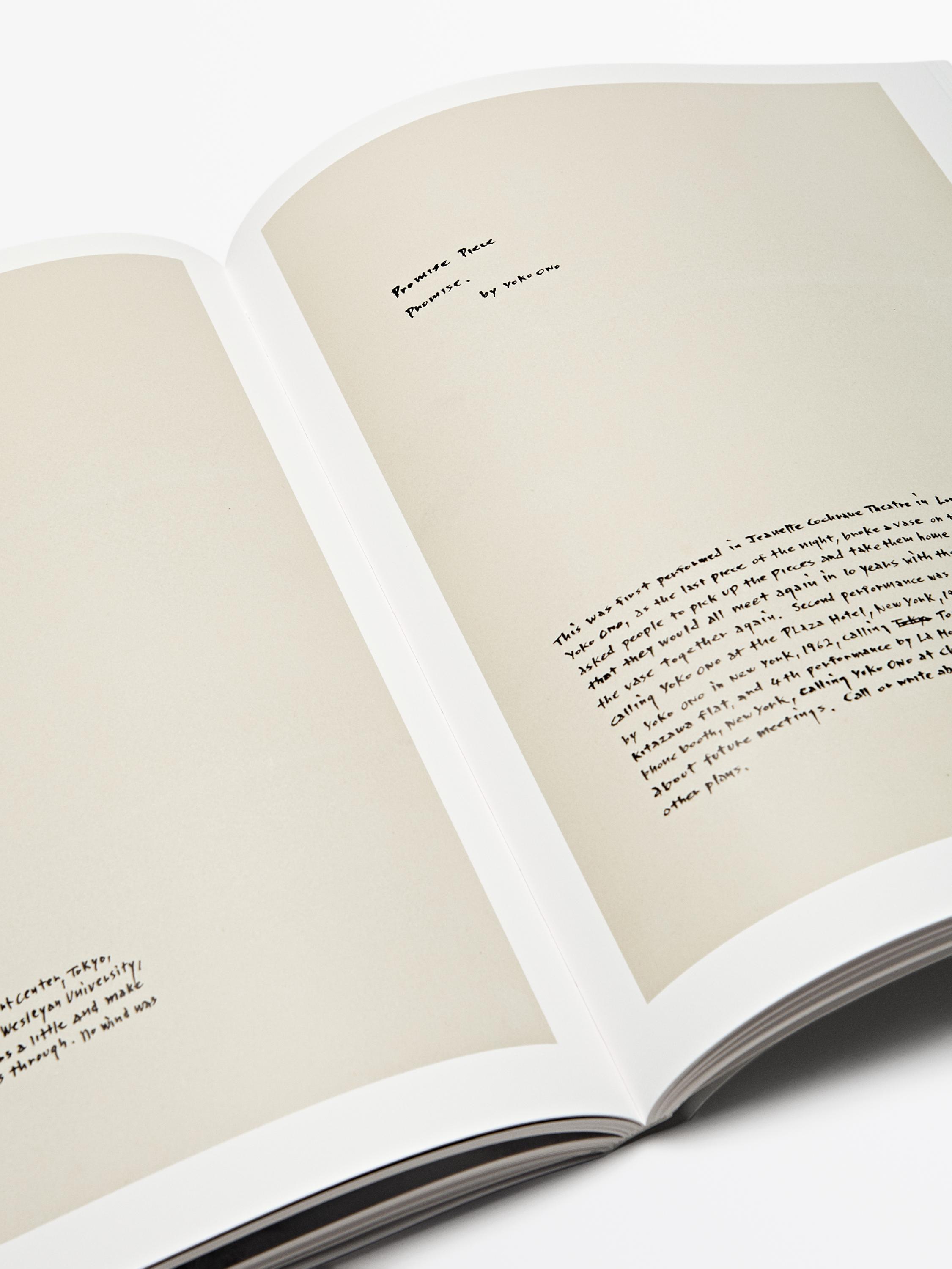 Yoko Ono book — WHITE
