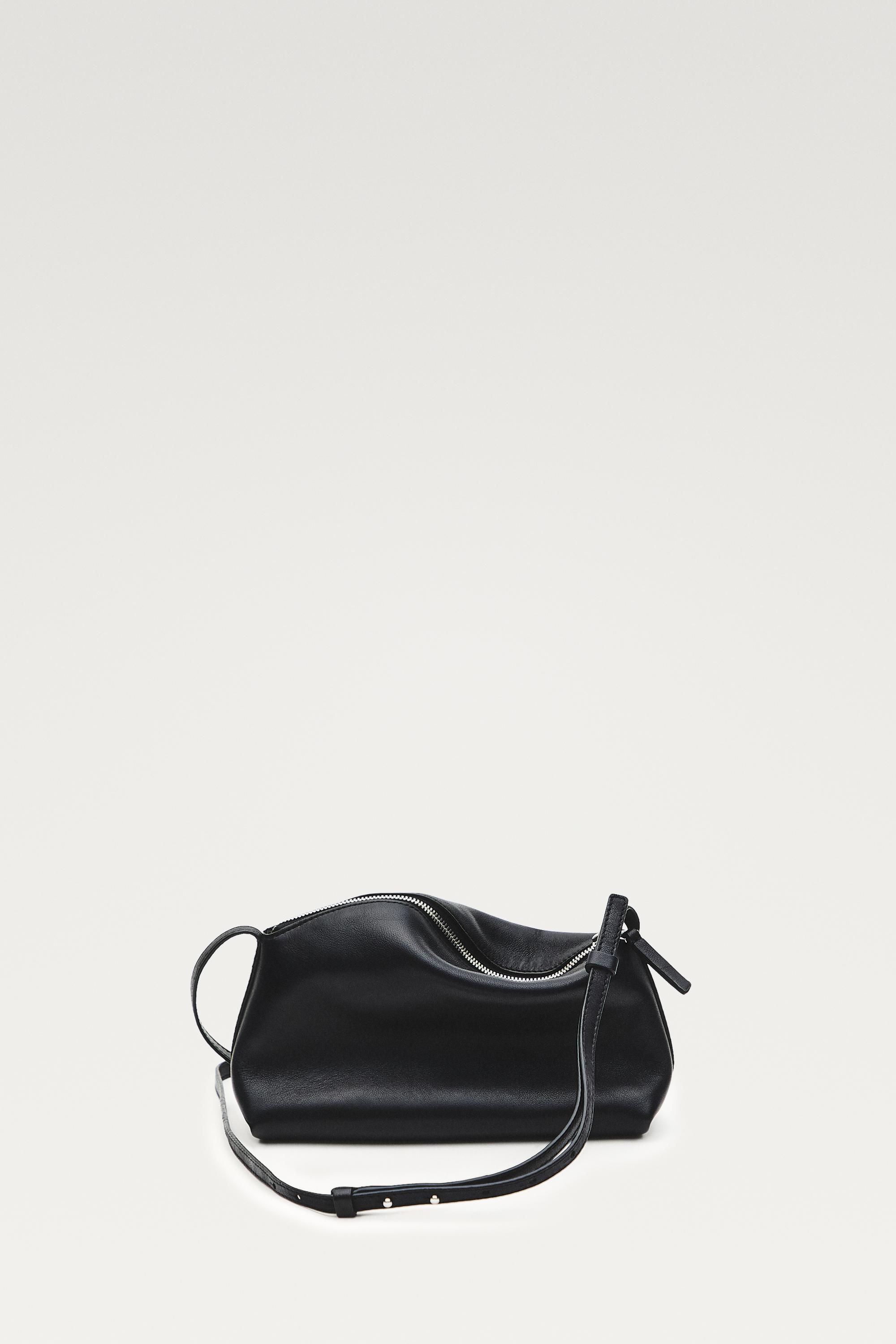 Nappa leather crossbody bag