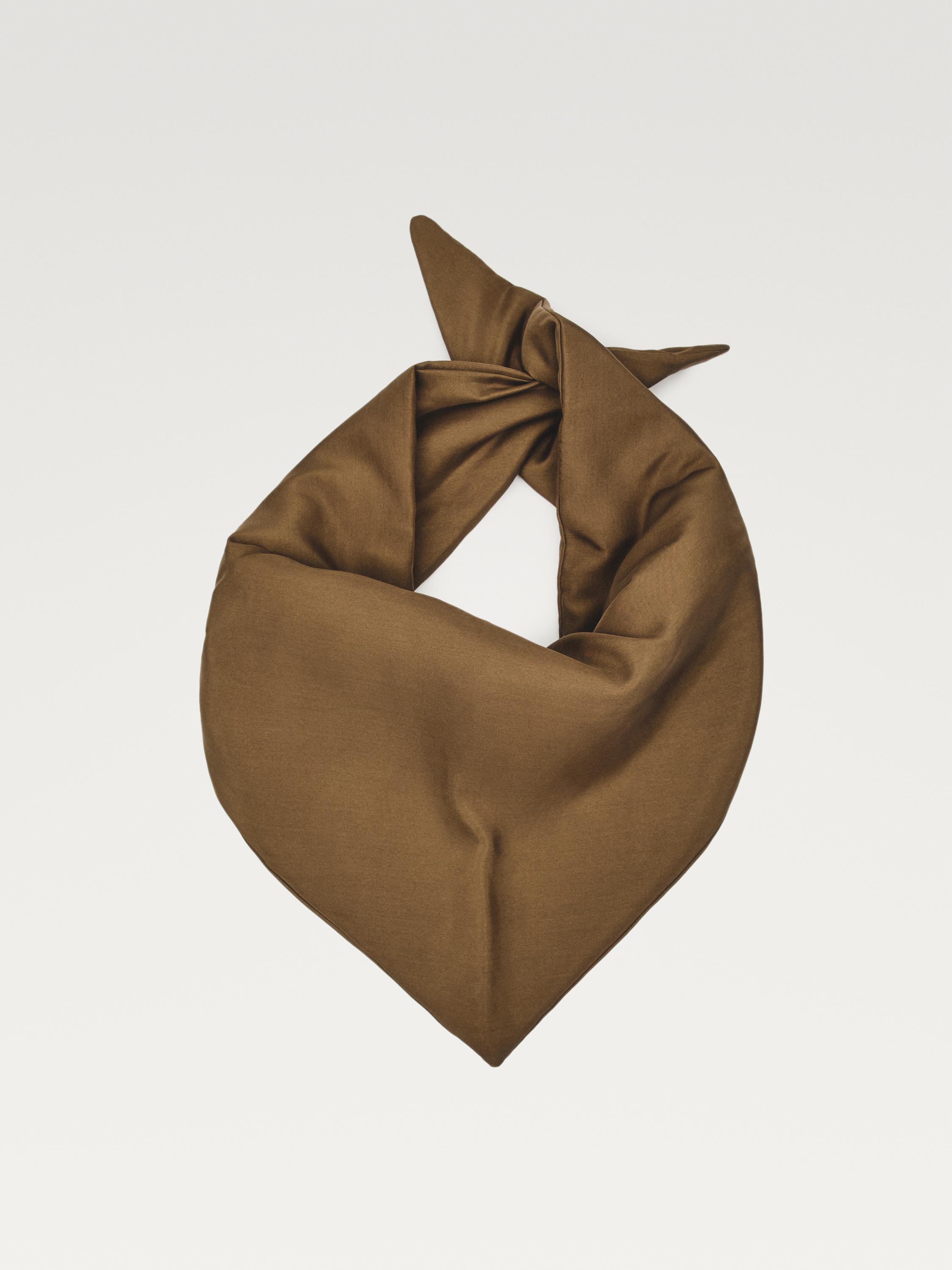 Gewatteerde 100% zijden bandana