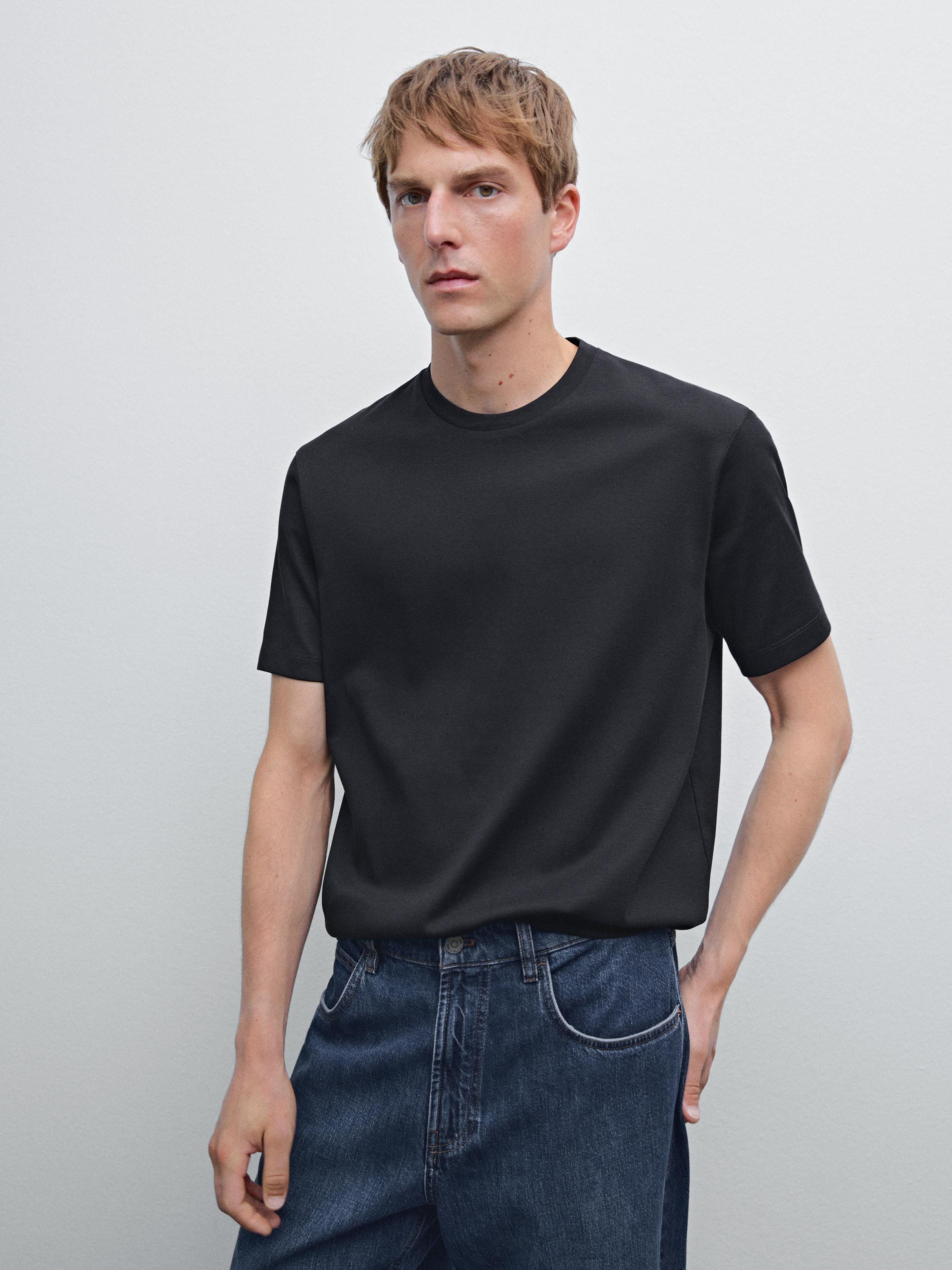 100% mercerised cotton T-shirt