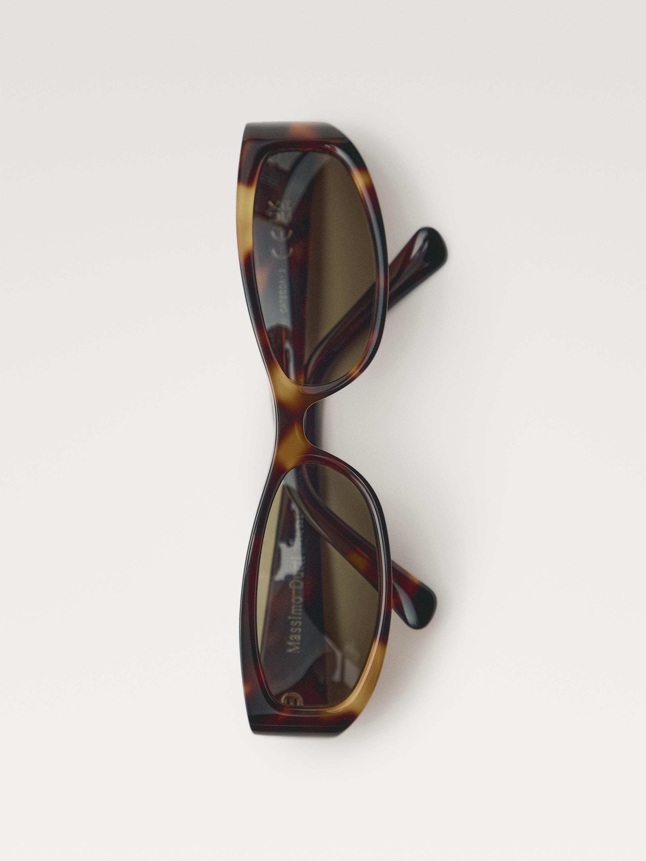 Small elongated sunglasses