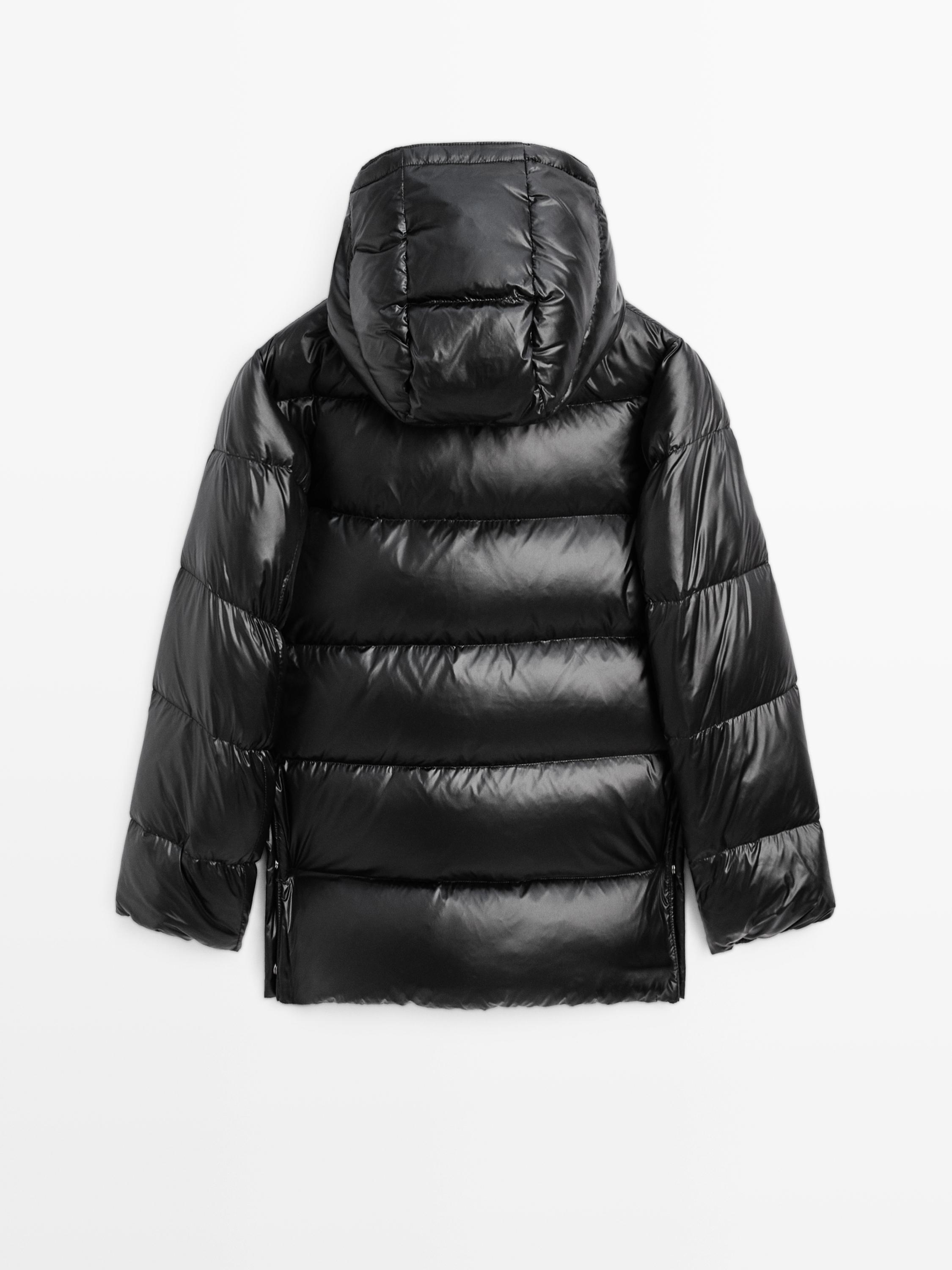 Water-repellent puffer jacket