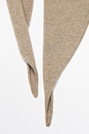 100% cashmere bandana balaclava — CREAM 4