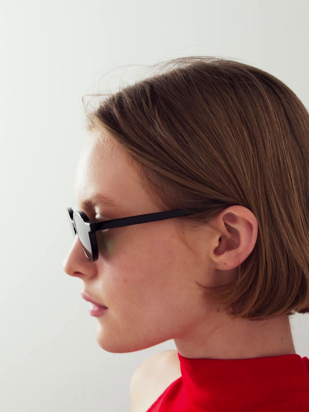 Lunettes de soleil petites rondes