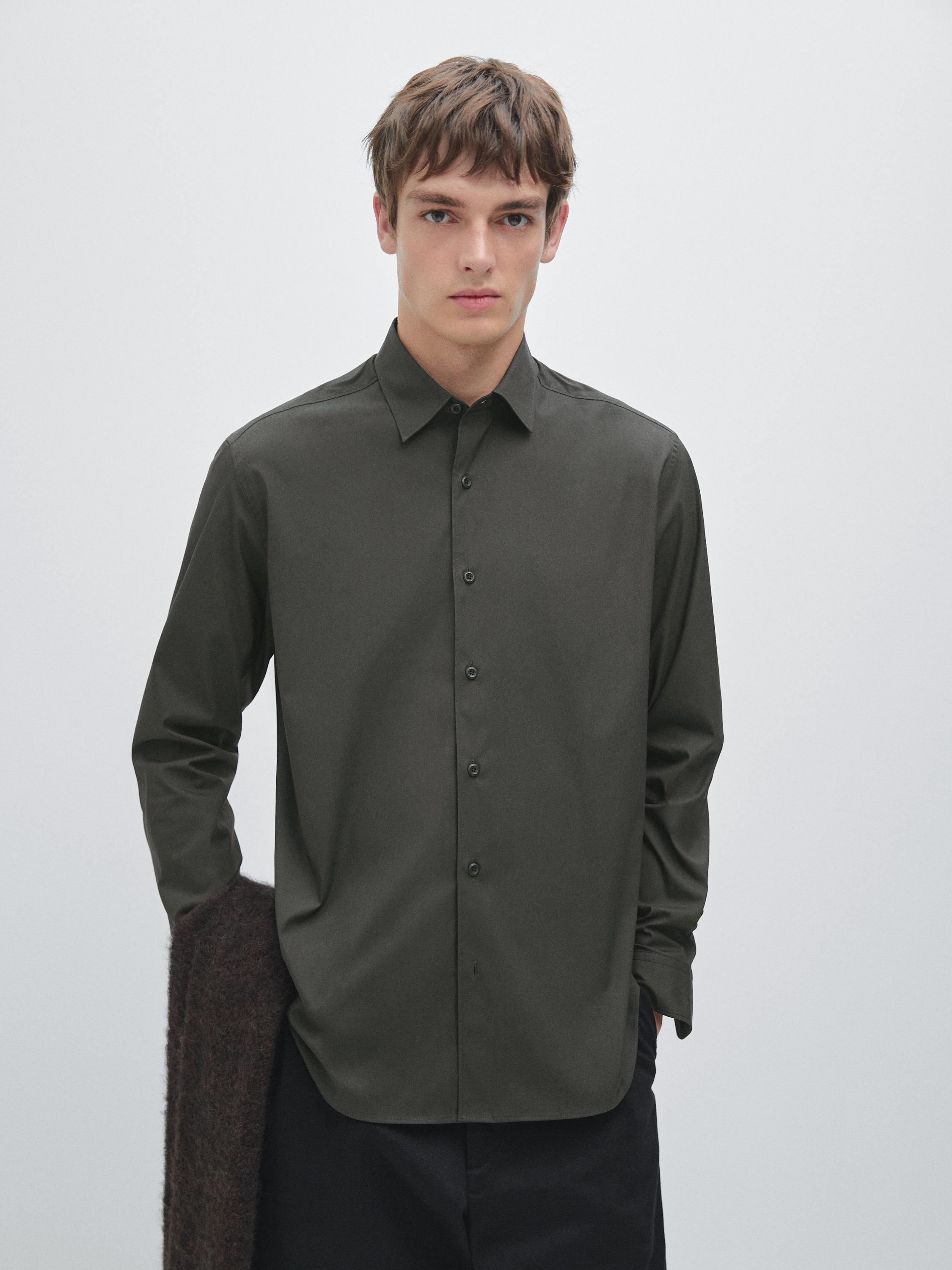 חולצת סטרץ' Slim fit