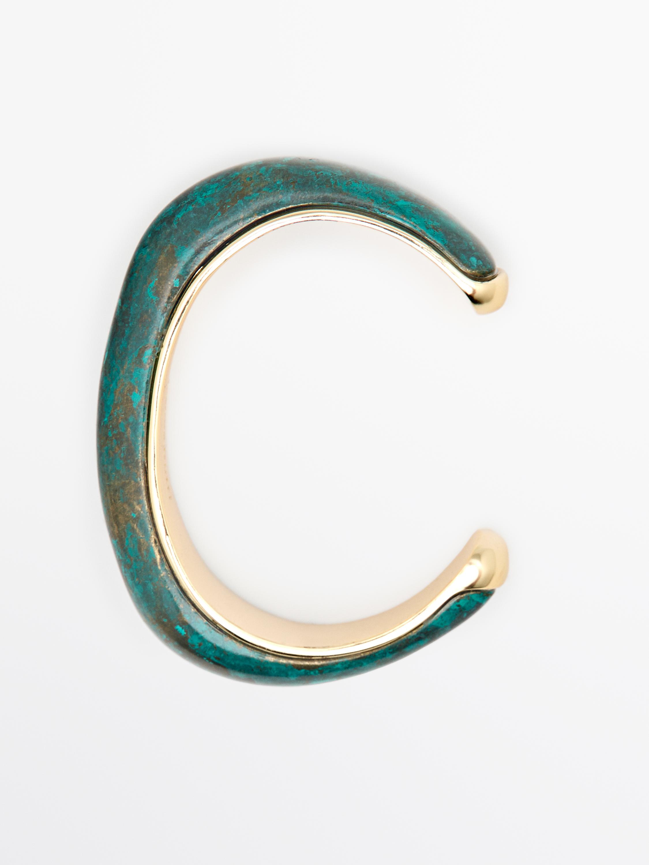 Bracelet patine effet bronze