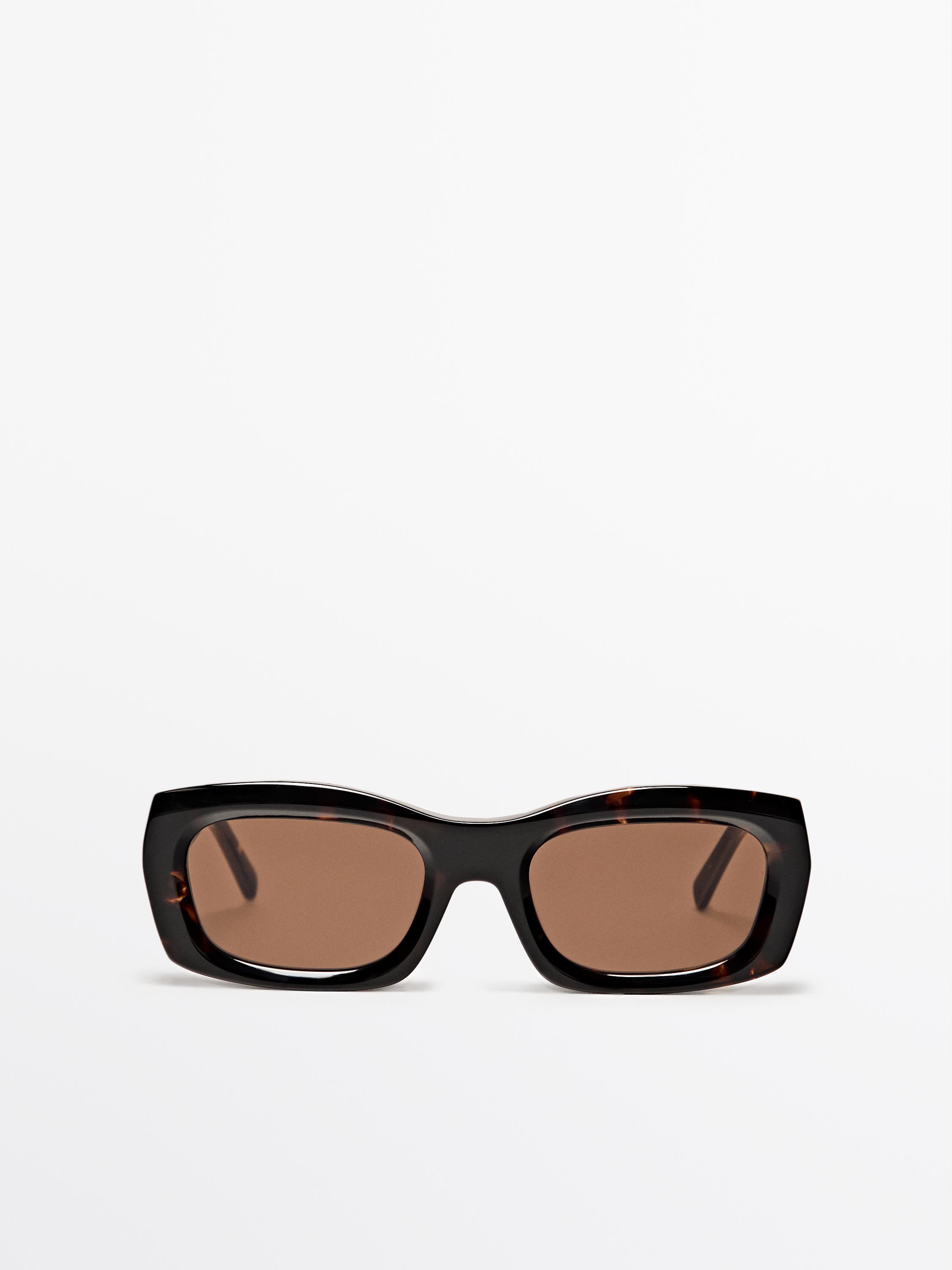Rectangular sunglasses