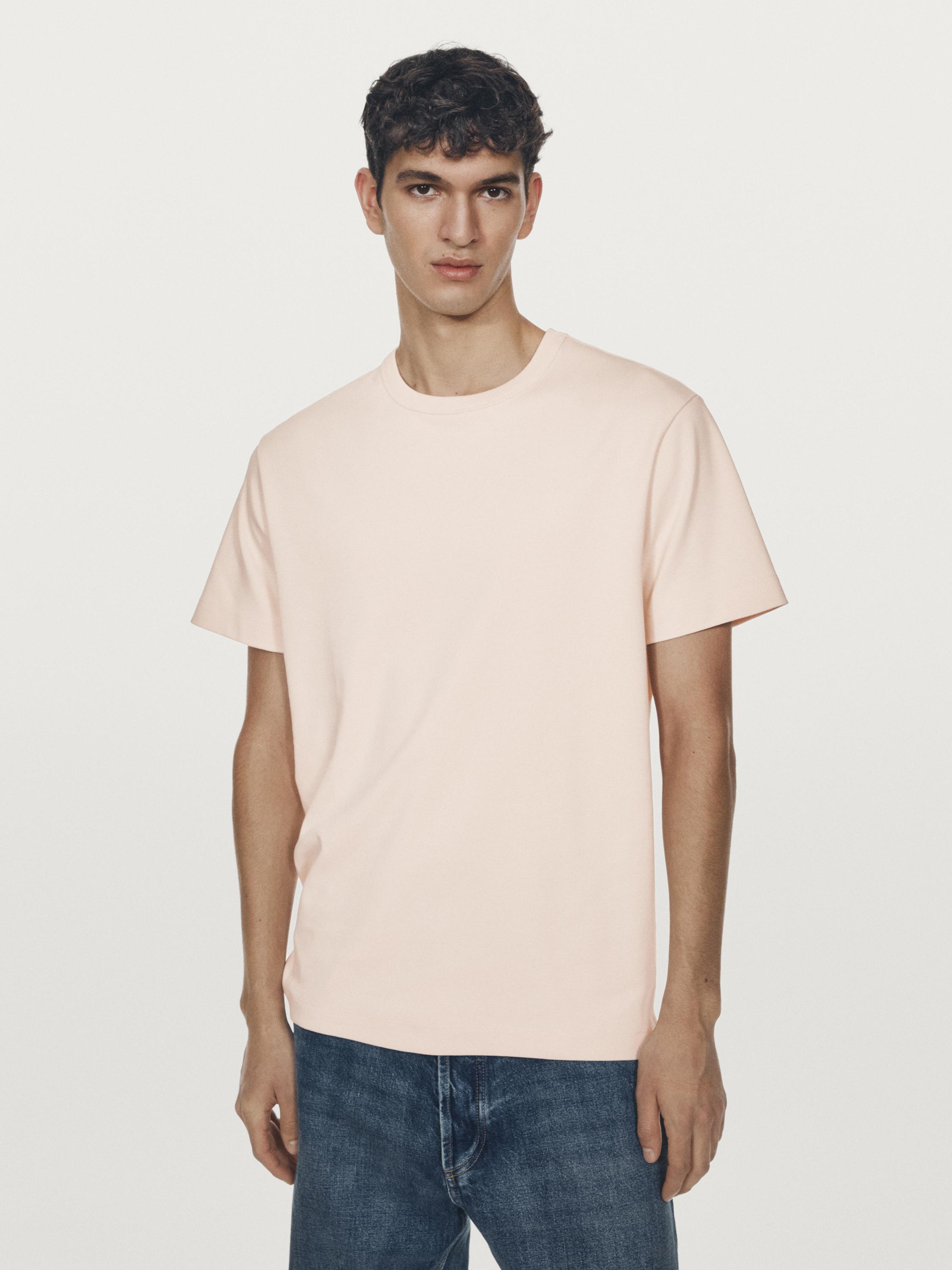 100% cotton short-sleeve T-shirt — 0-980
