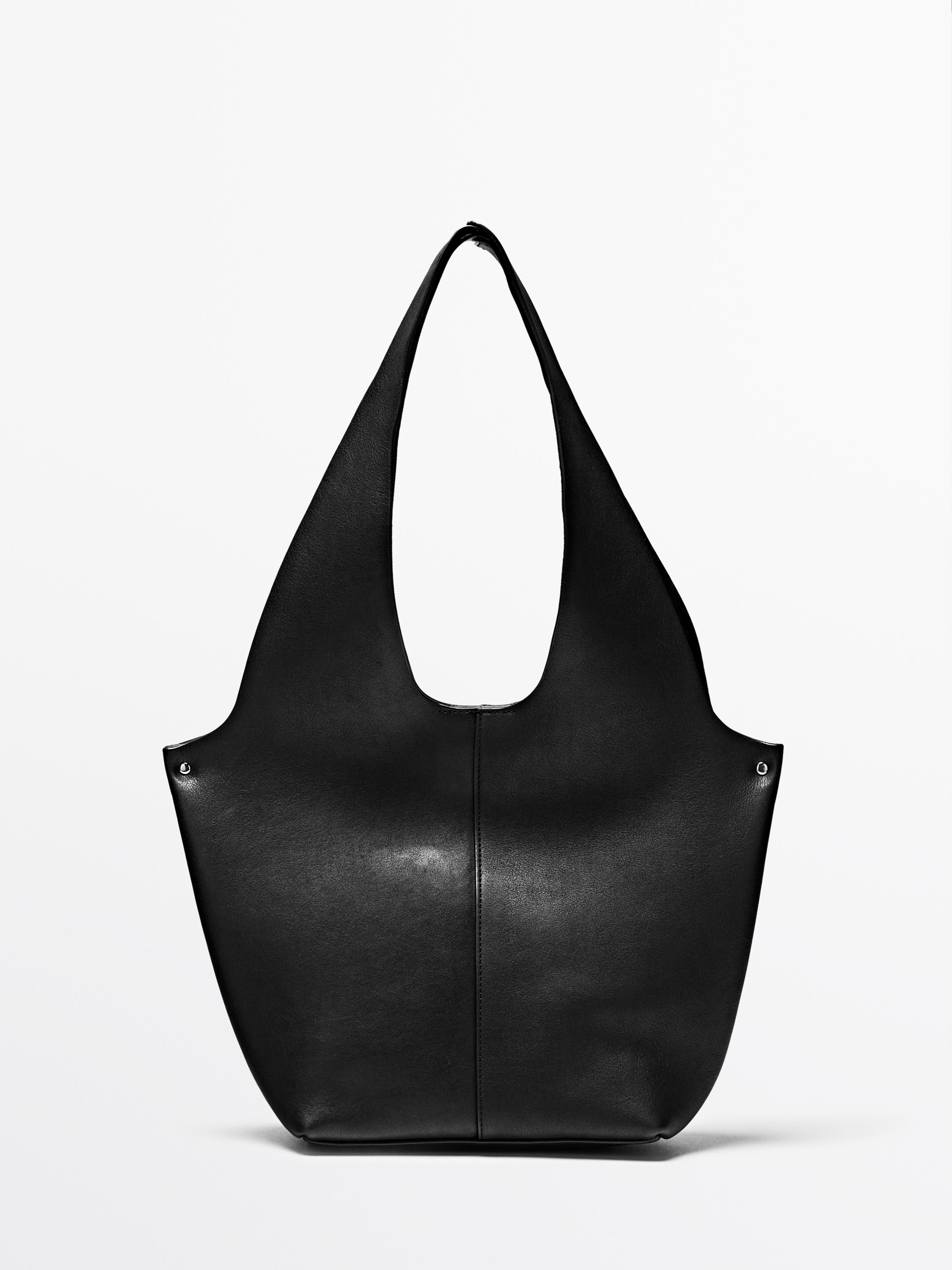 Bolso shopper piel napa