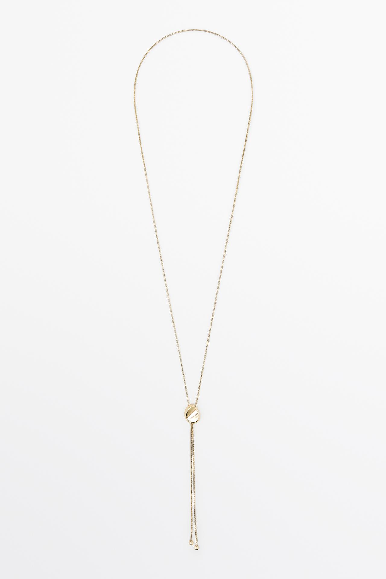 Lariat necklace — GOLDEN