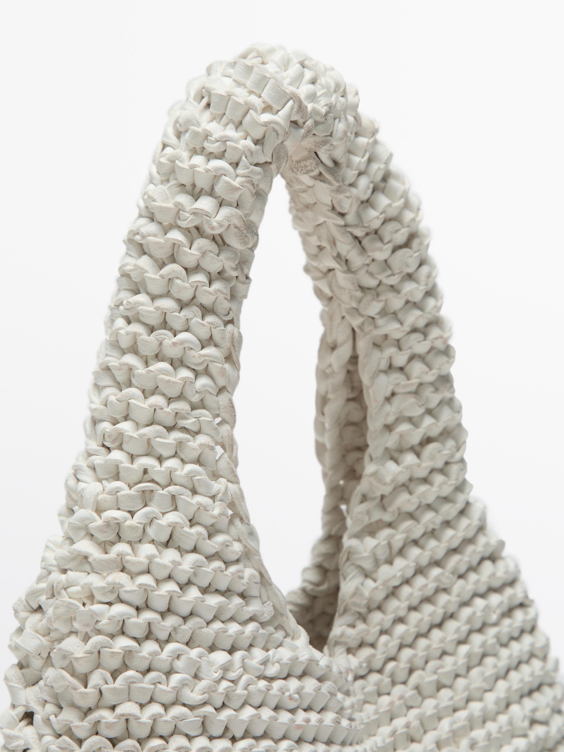 Mini split suede crochet bag - Limited Edition
