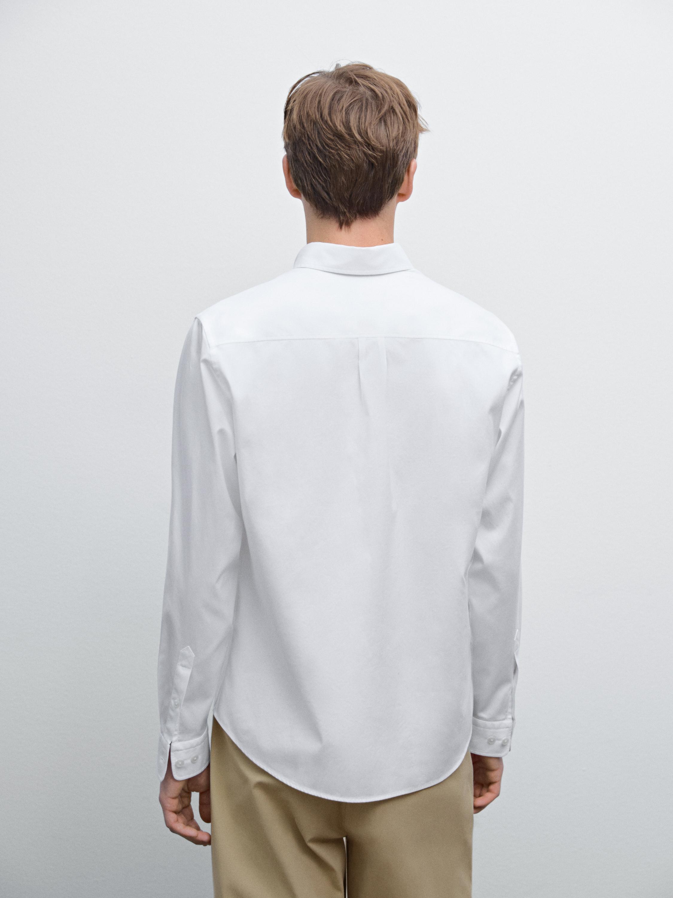 Camisa oxford regular fit