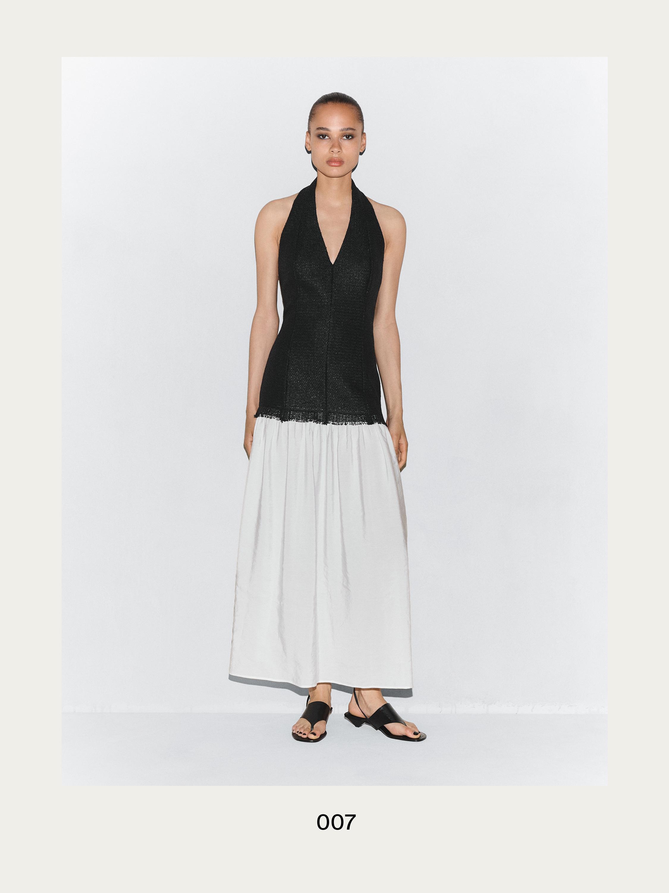 Vestido largo halter - STUDIO