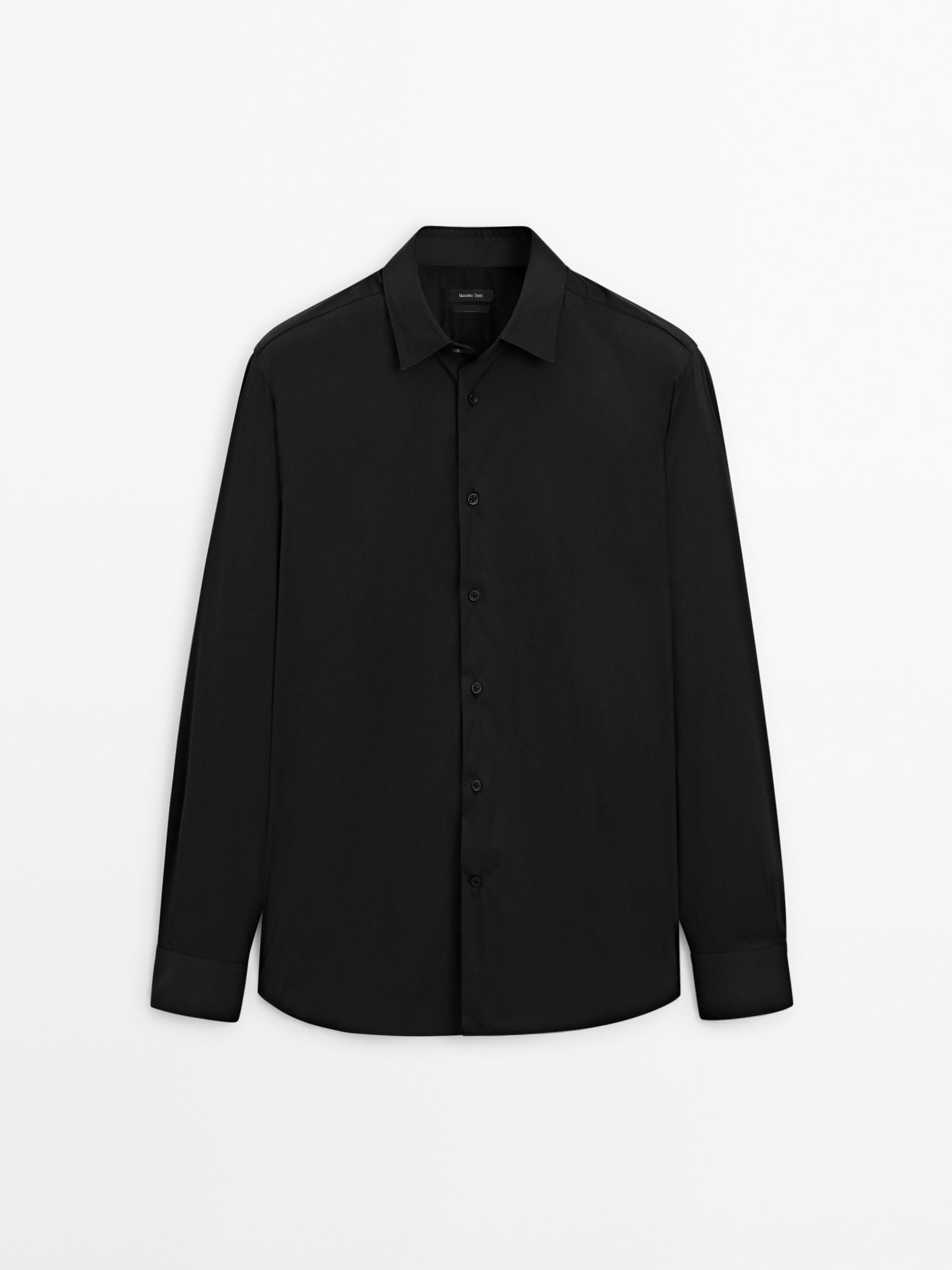 Camisa slim fit stretch