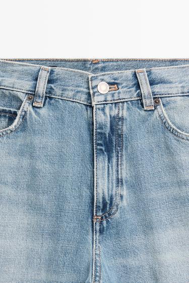 High-waist palazzo jeans — Light Blue 9