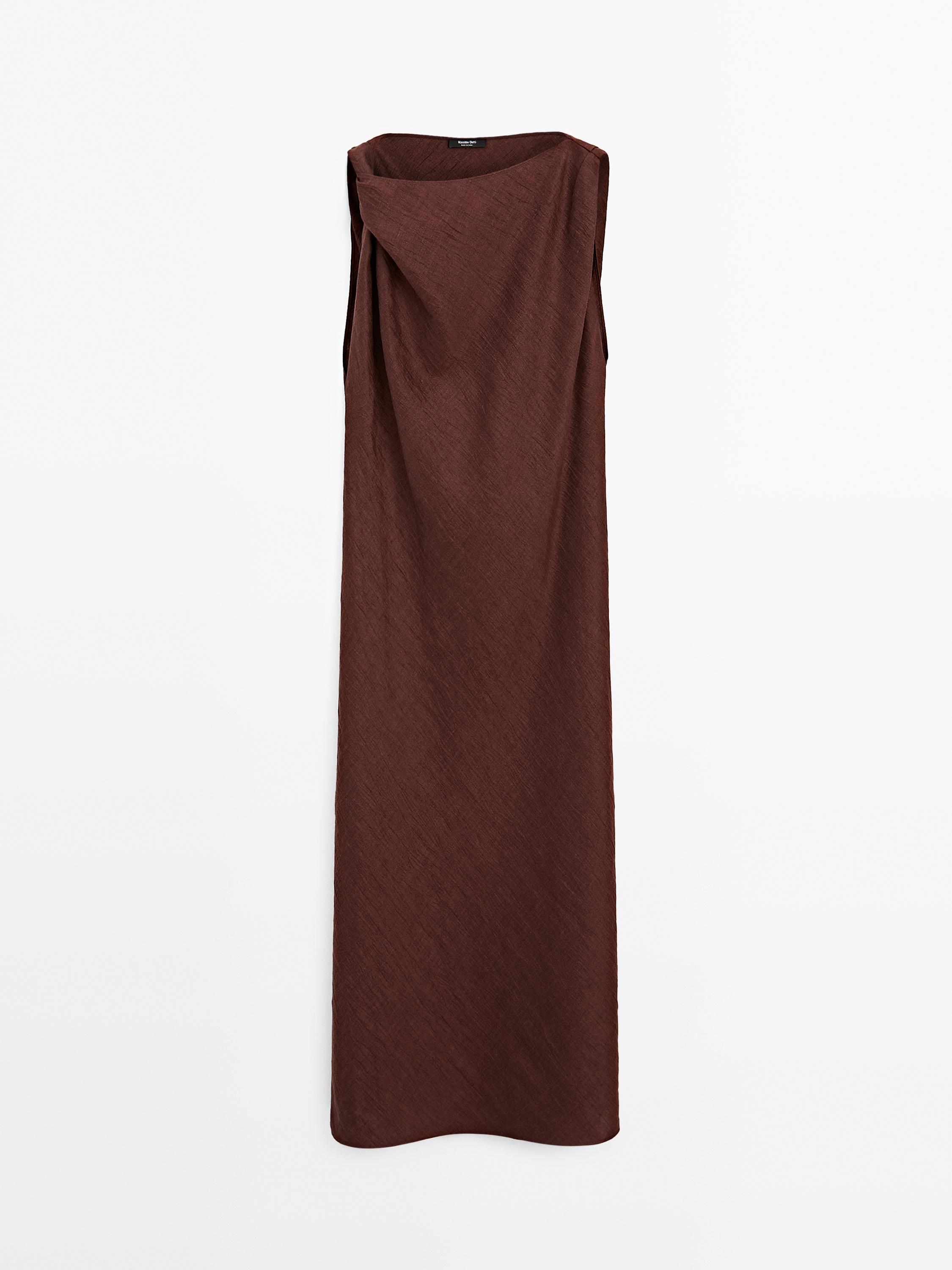 Long halter dress