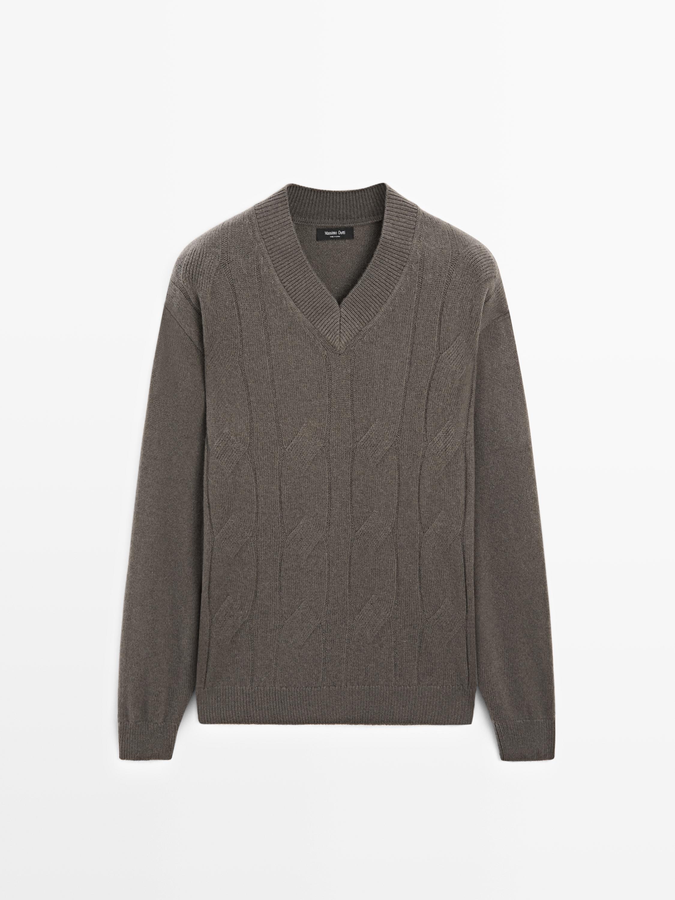 Knit wool blend sweater - LIMITED