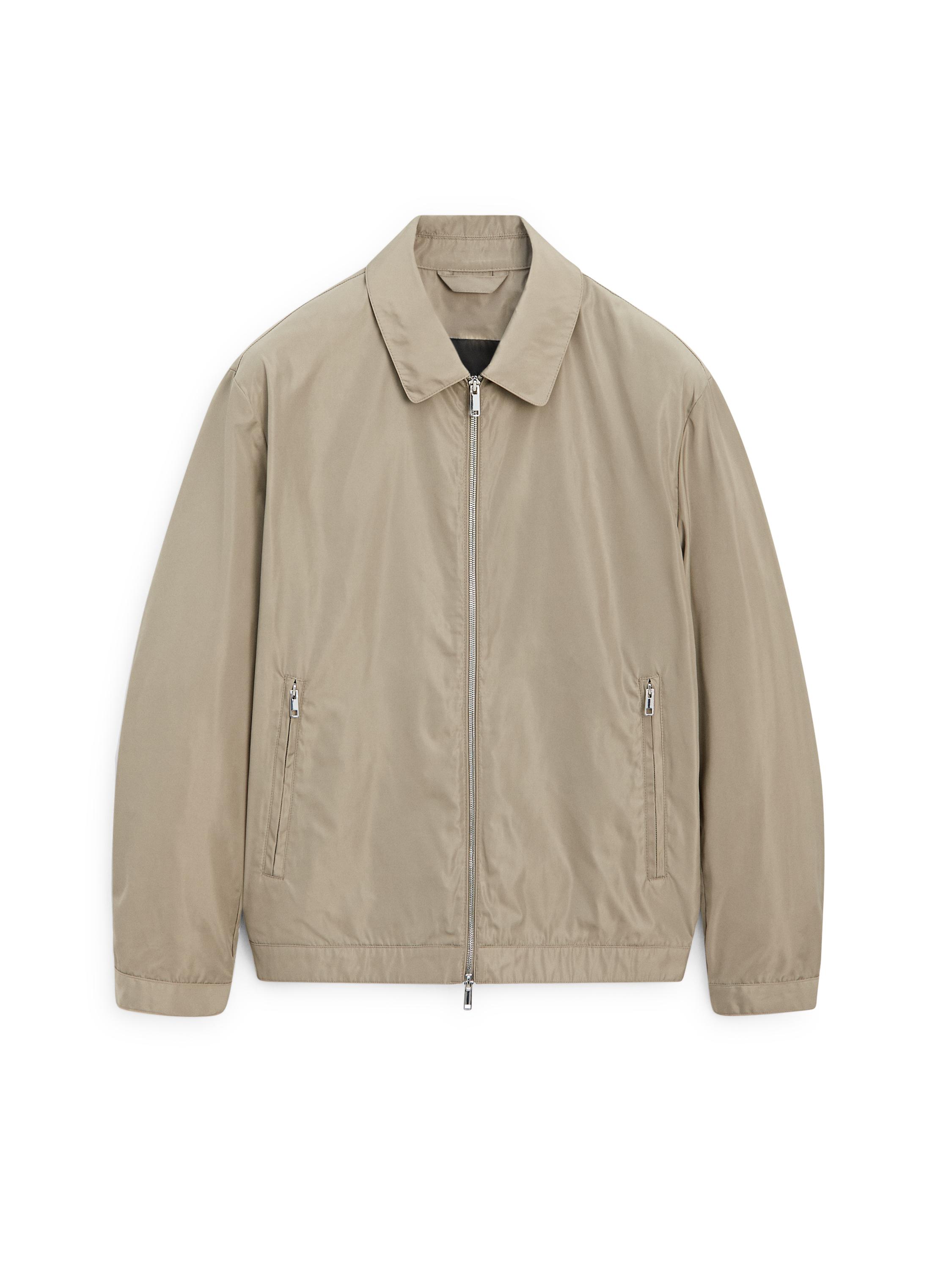Short technical fabric jacket — MINK