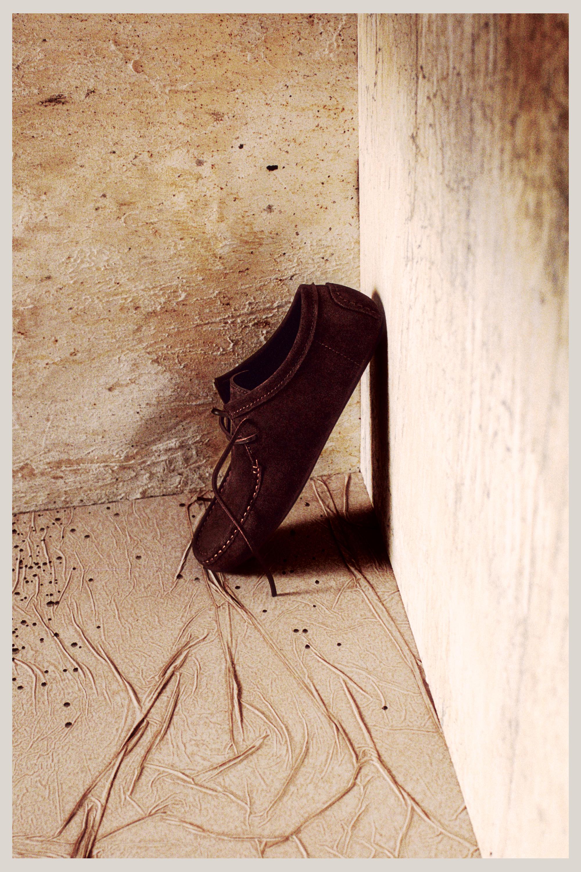 Soft split leather shoes - Limited Edition — BROWN