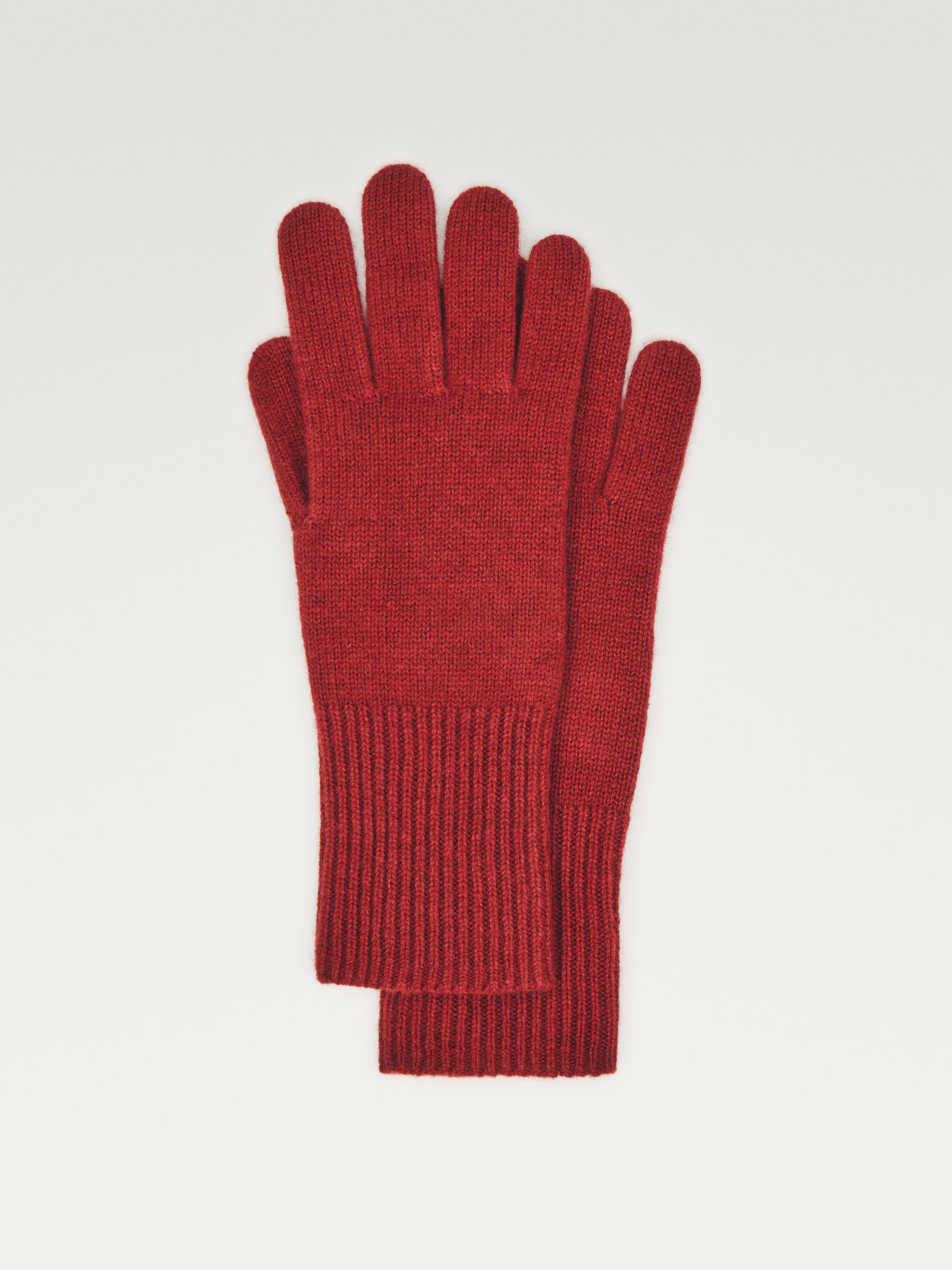 Strickhandschuhe aus Wollmischgewebe