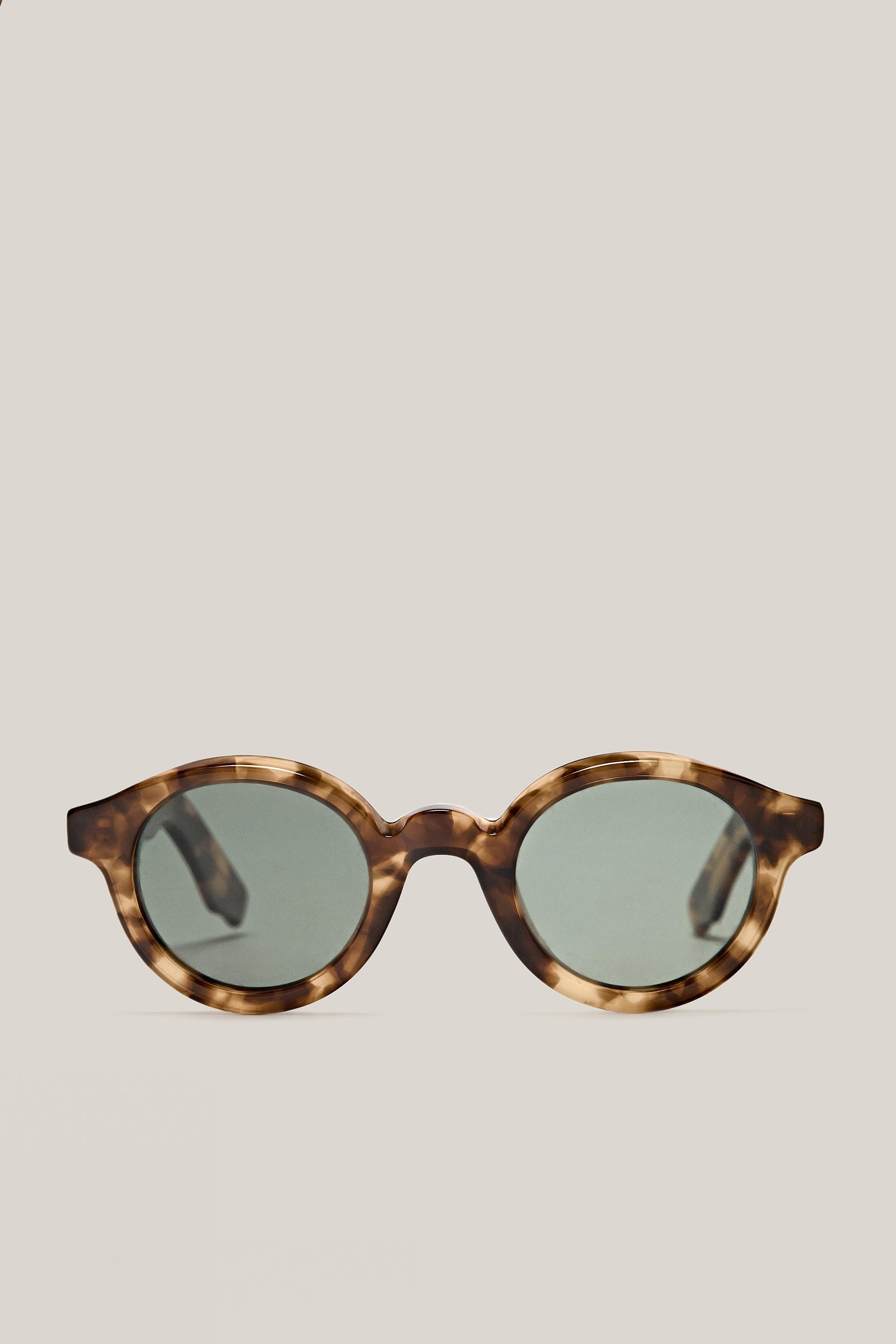 Ronde zonnebril met schildpadmotief - LIMITED EDITION
