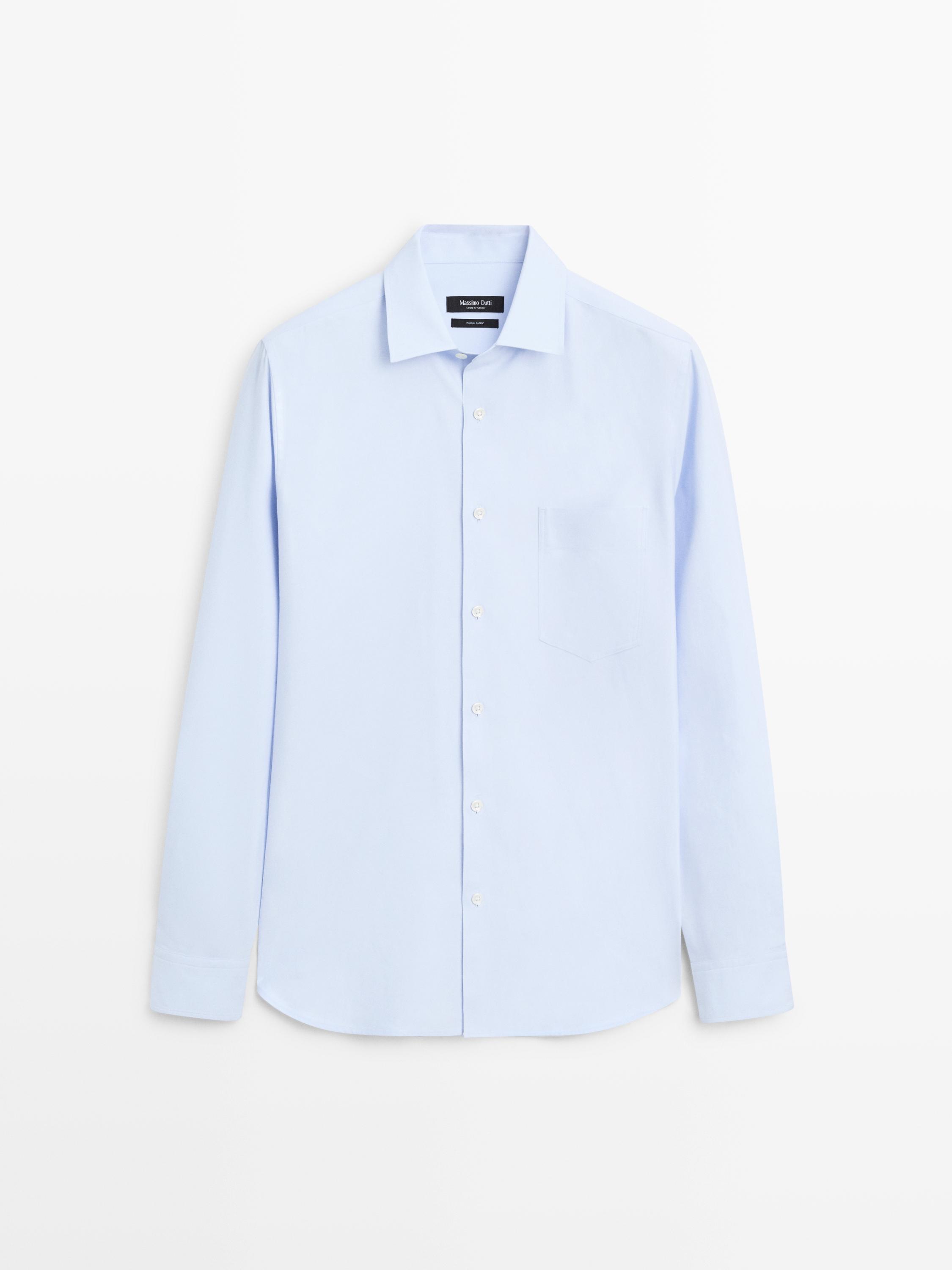 Camisa confort twill con algodón