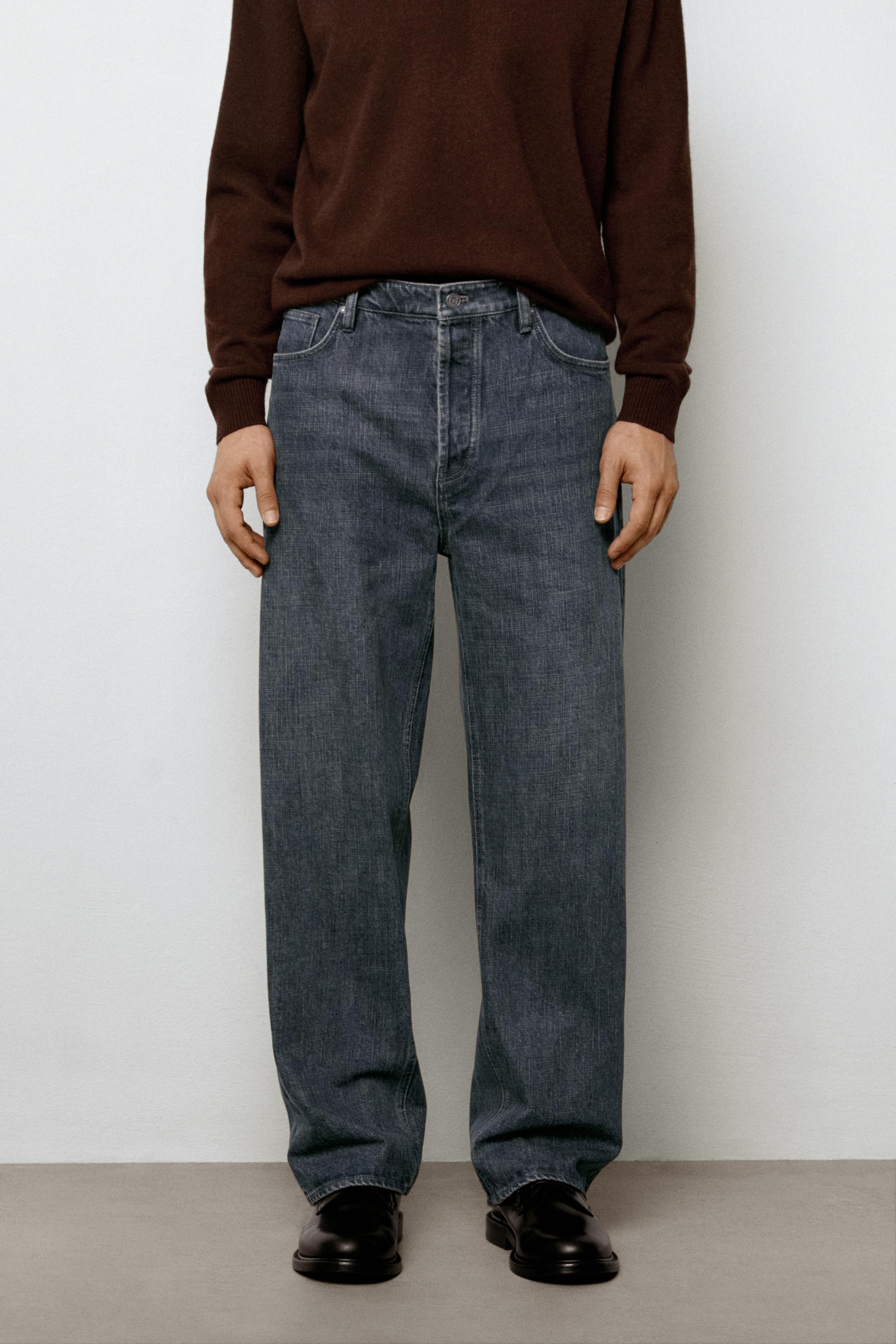 Jeans mit weitem Bein