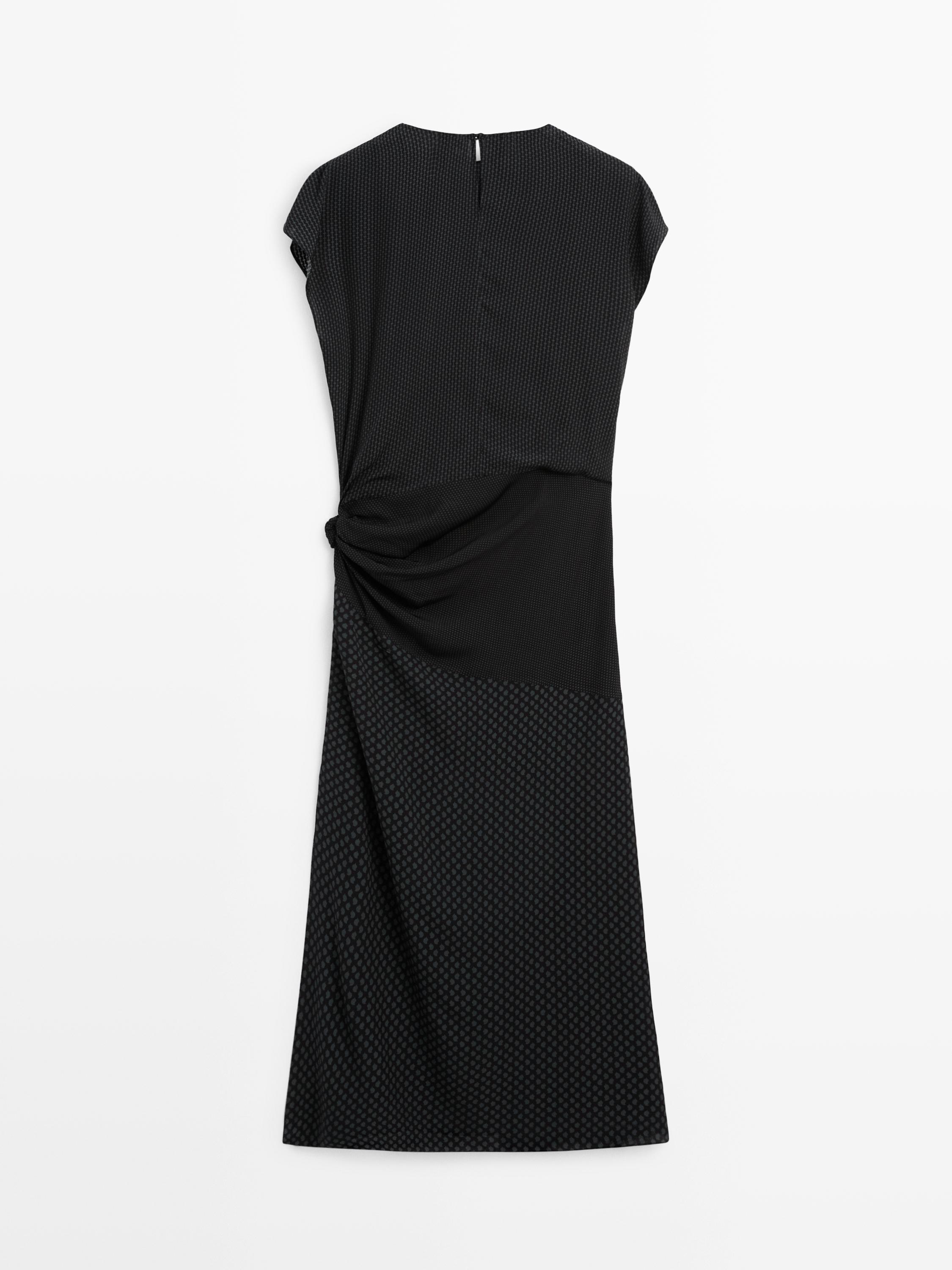 Women's Black Dresses - Massimo Dutti - US Women's Black Dresses - Massimo Dutti - US