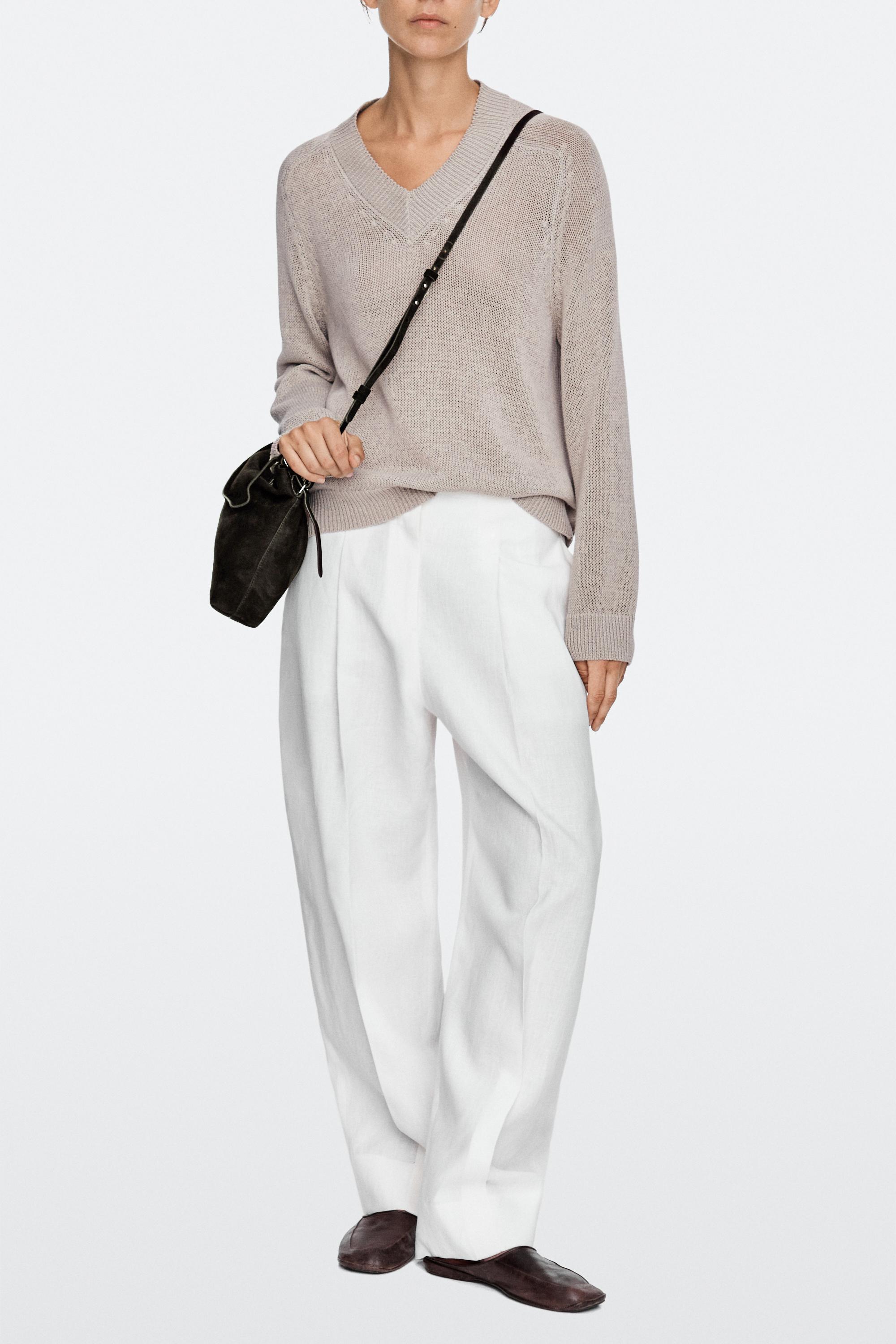 Medium split suede shoulder bag